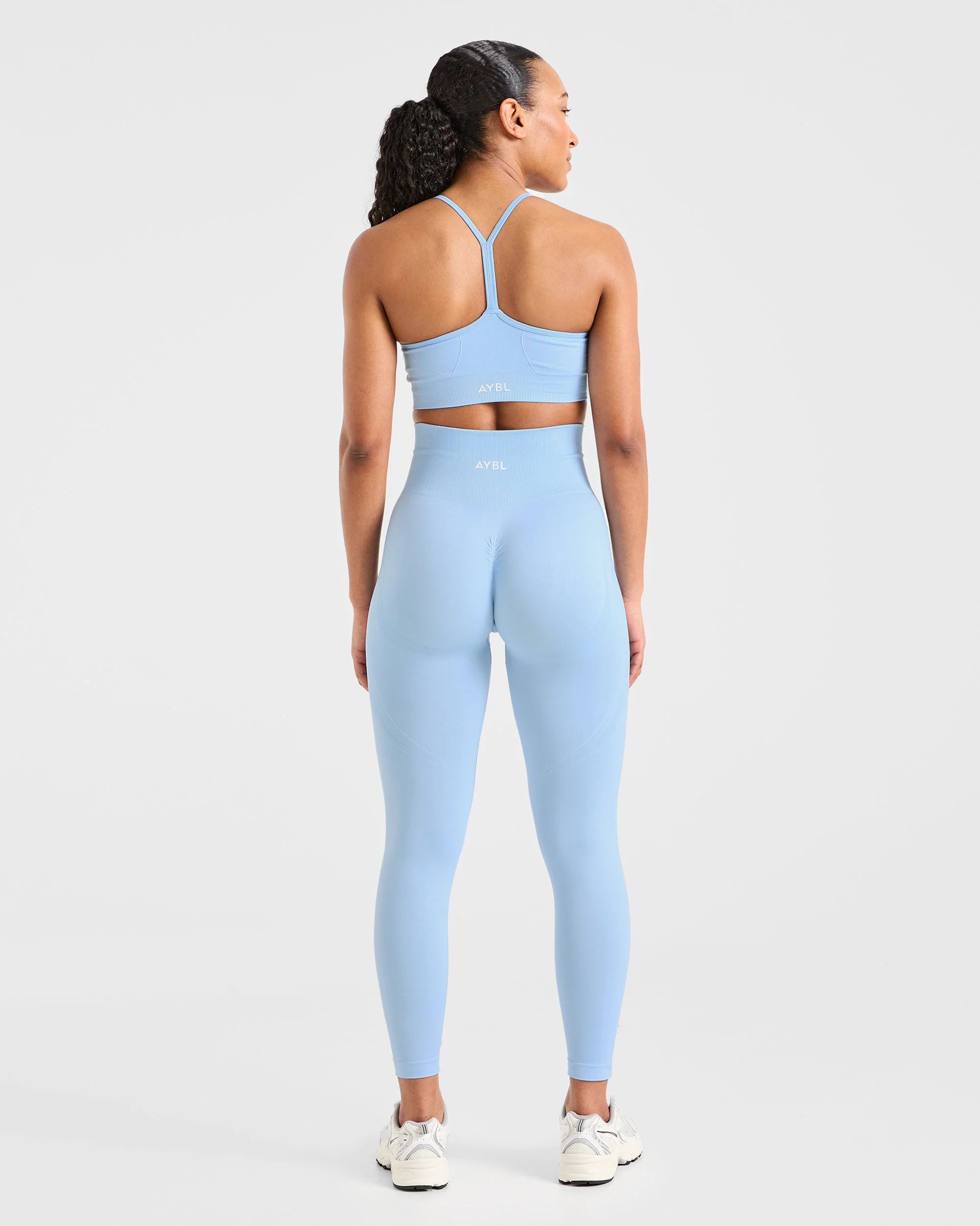 Empower Seamless Sports Bra - Sky Bleu - Image 4