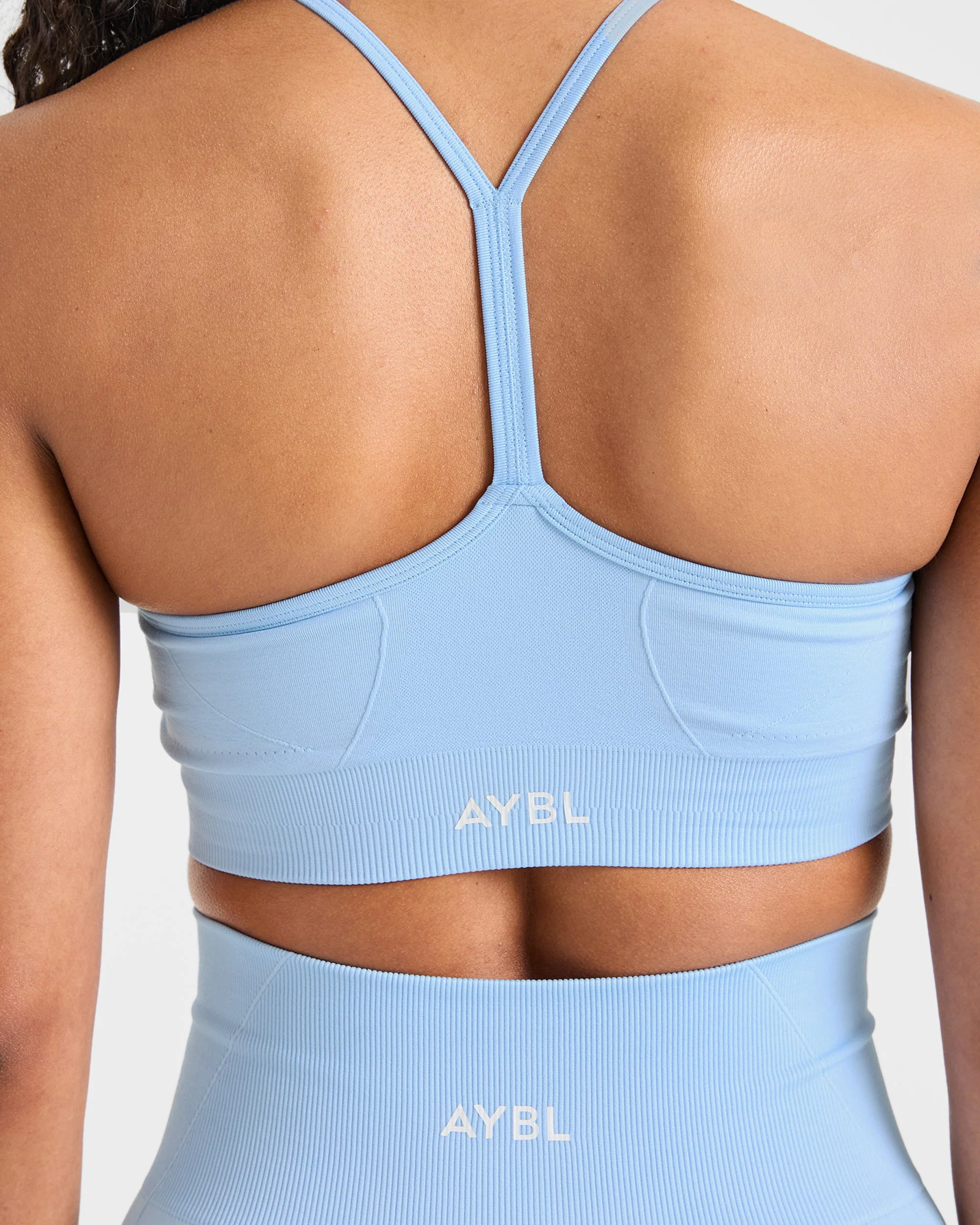 Empower Seamless Sports Bra - Sky Bleu - Image 6