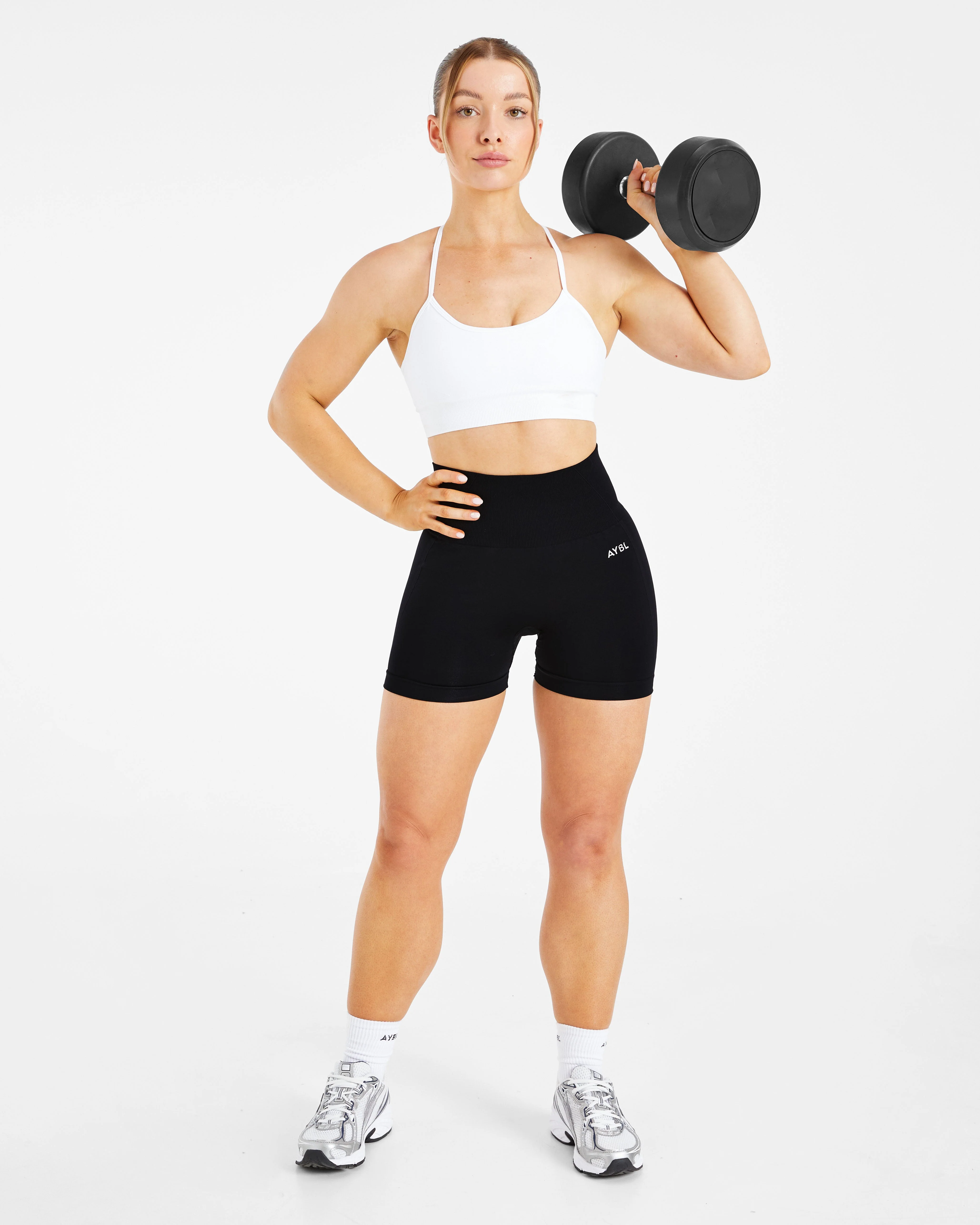 Empower Seamless Sports Bra - Blanc - Image 7