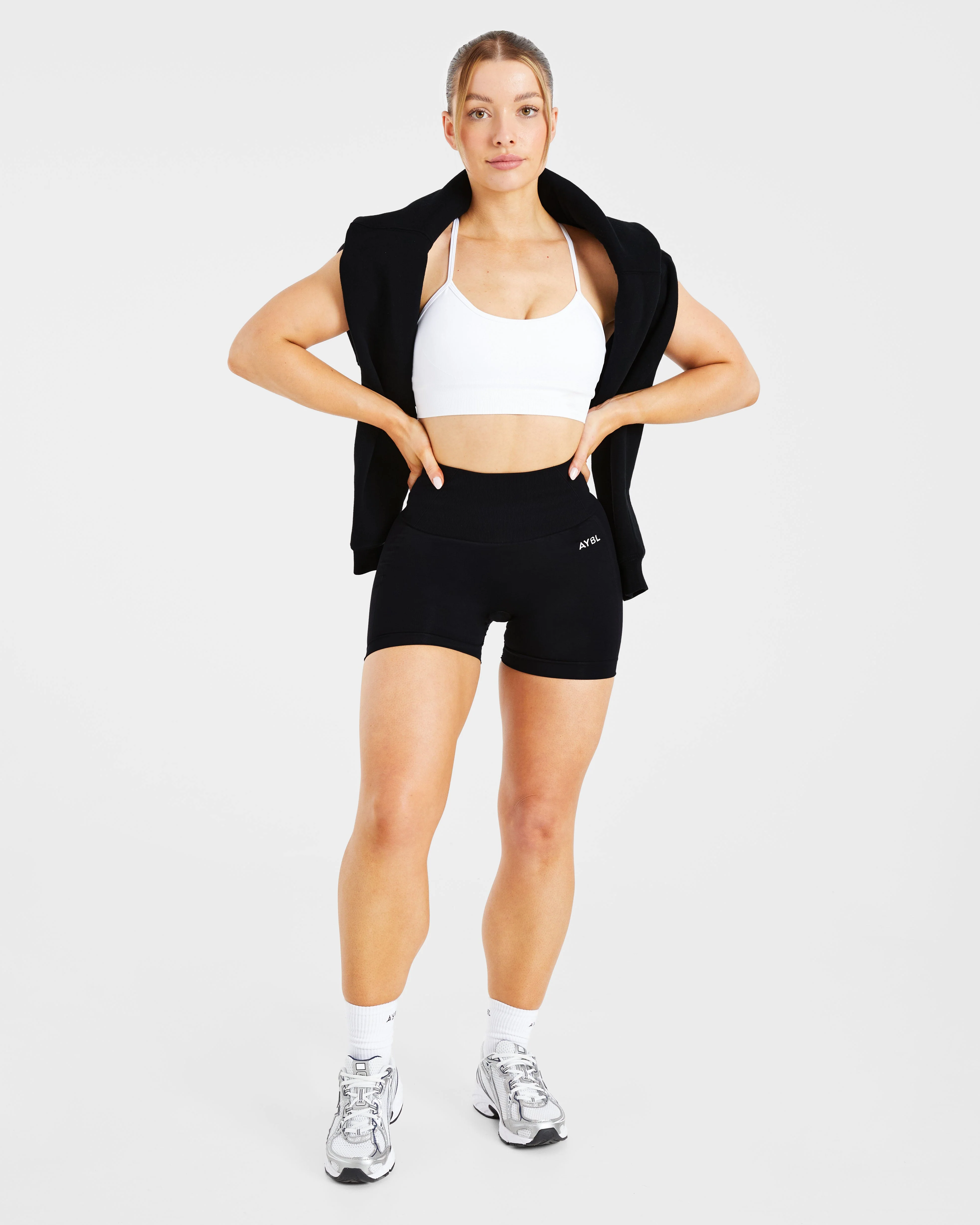 Empower Seamless Sports Bra - Blanc - Image 8