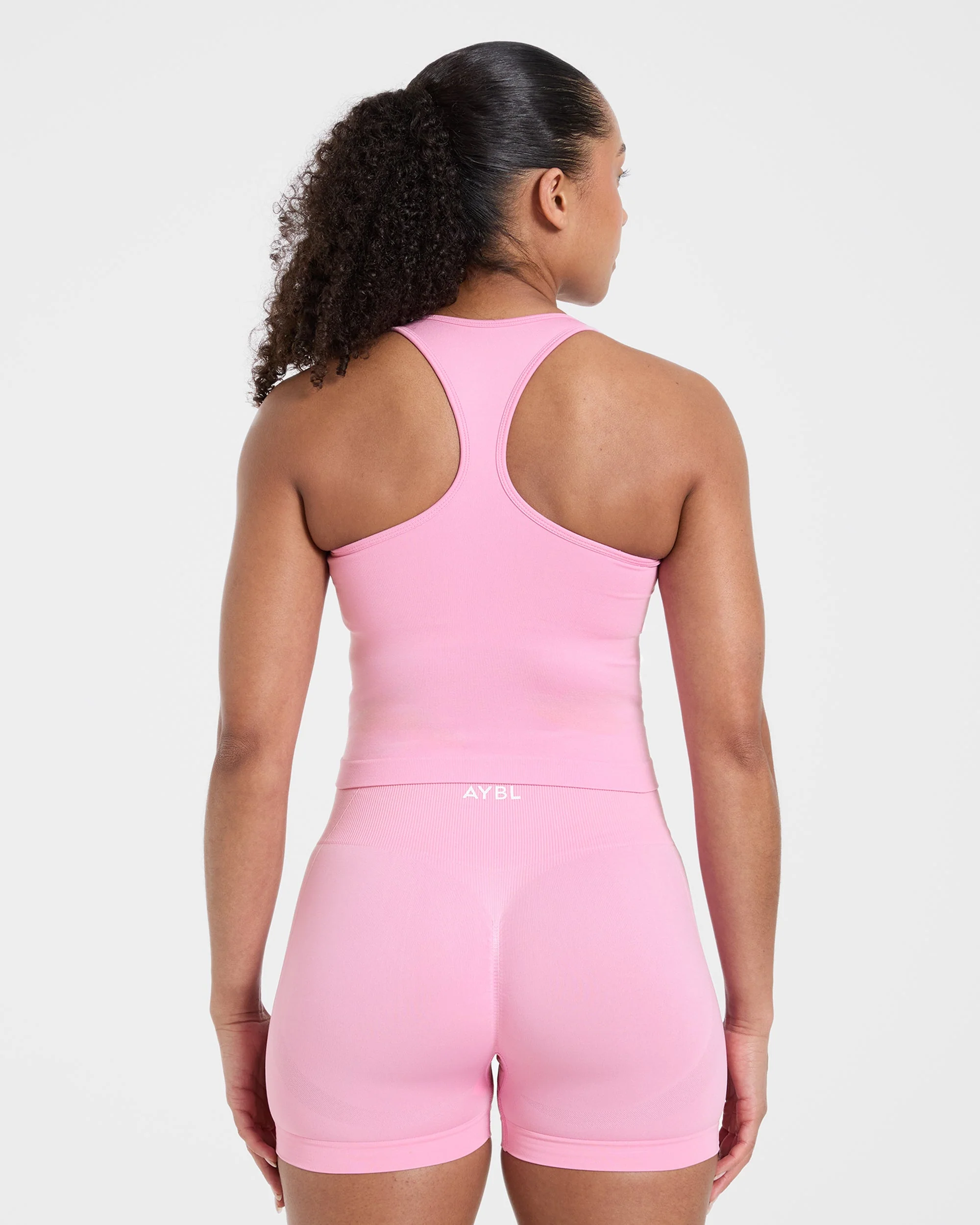 Empower Seamless Tank Top - Baby Rose - Image 2