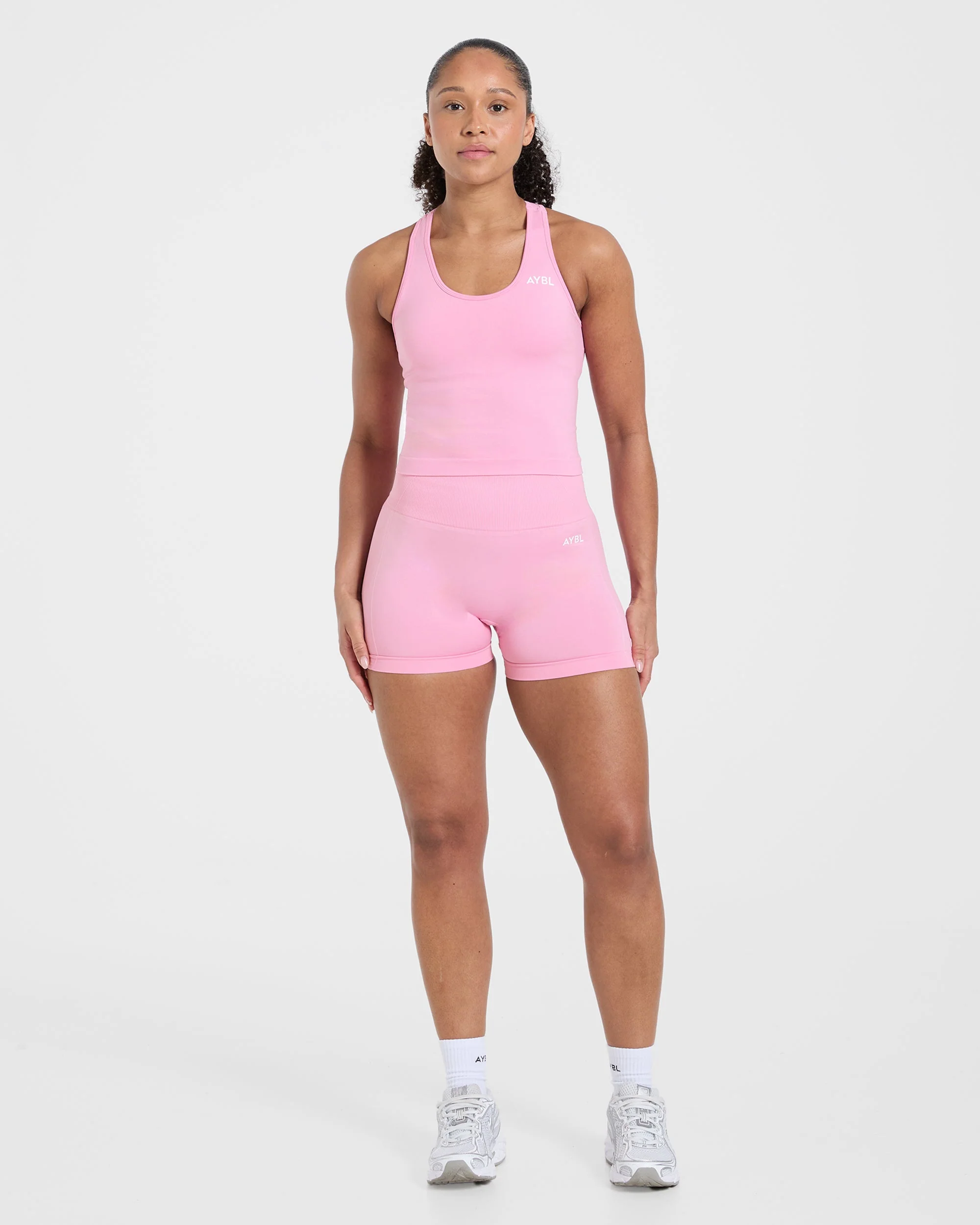 Empower Seamless Tank Top - Baby Rose - Image 3