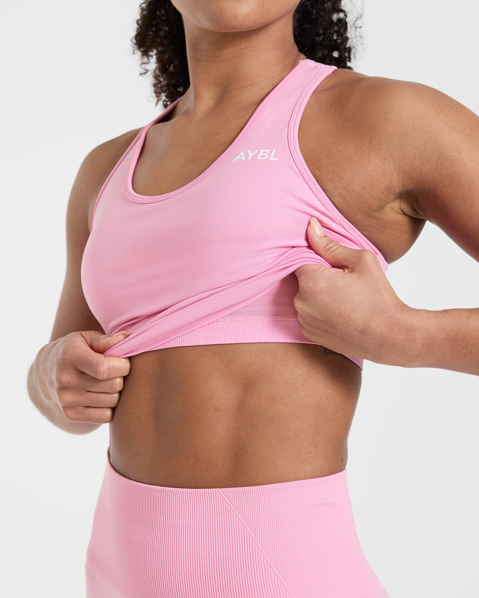 Empower Seamless Tank Top - Baby Rose - Image 6