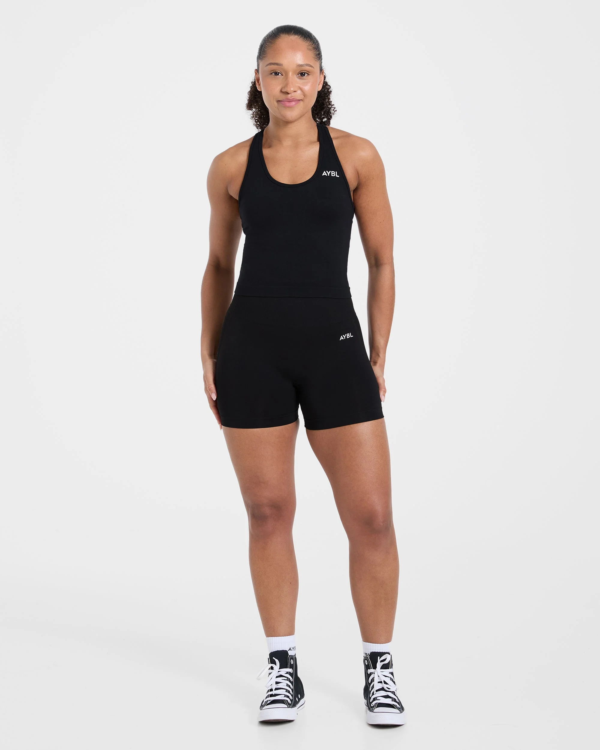 Empower Seamless Tank Top - Noir - Image 3