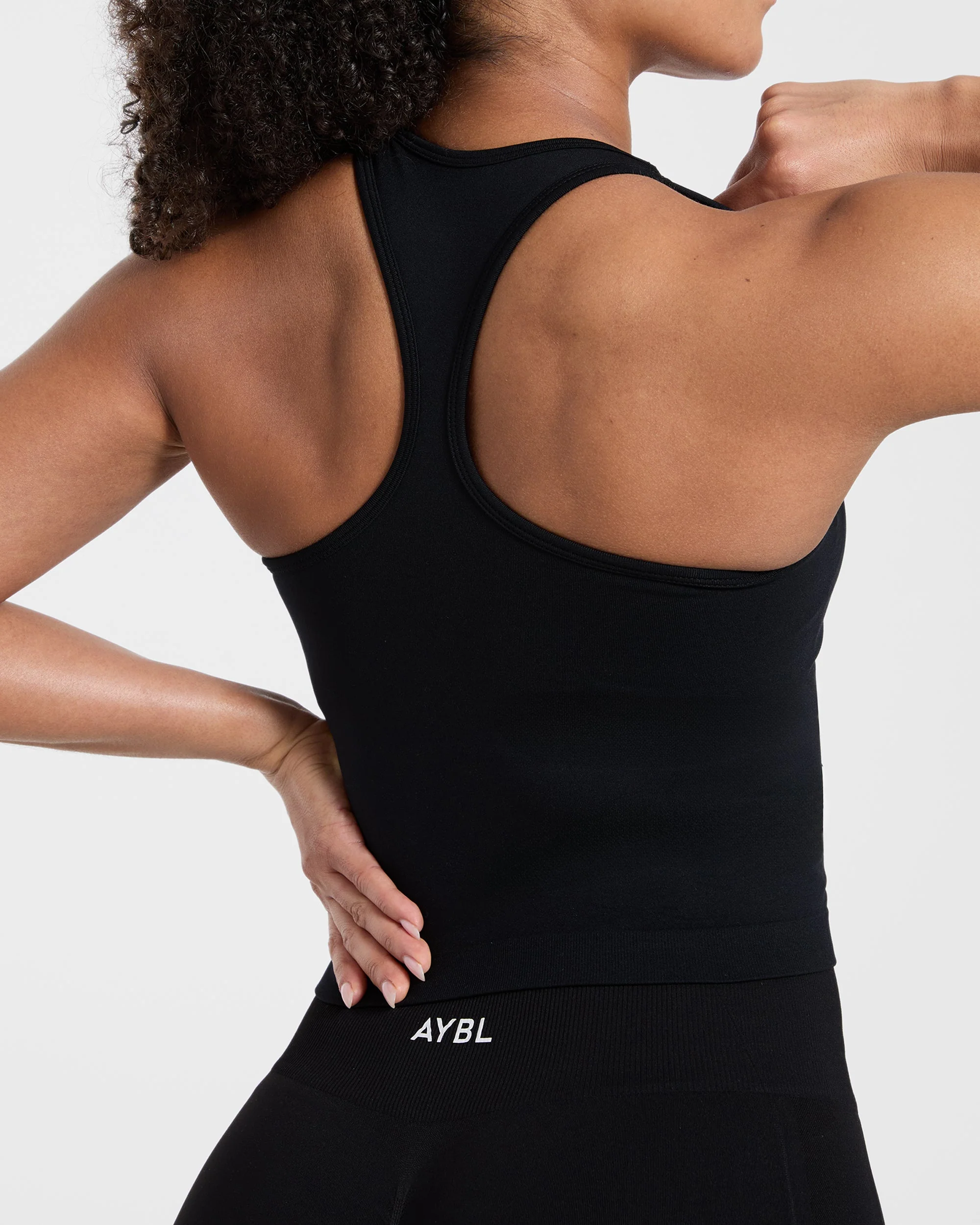 Empower Seamless Tank Top - Noir - Image 5