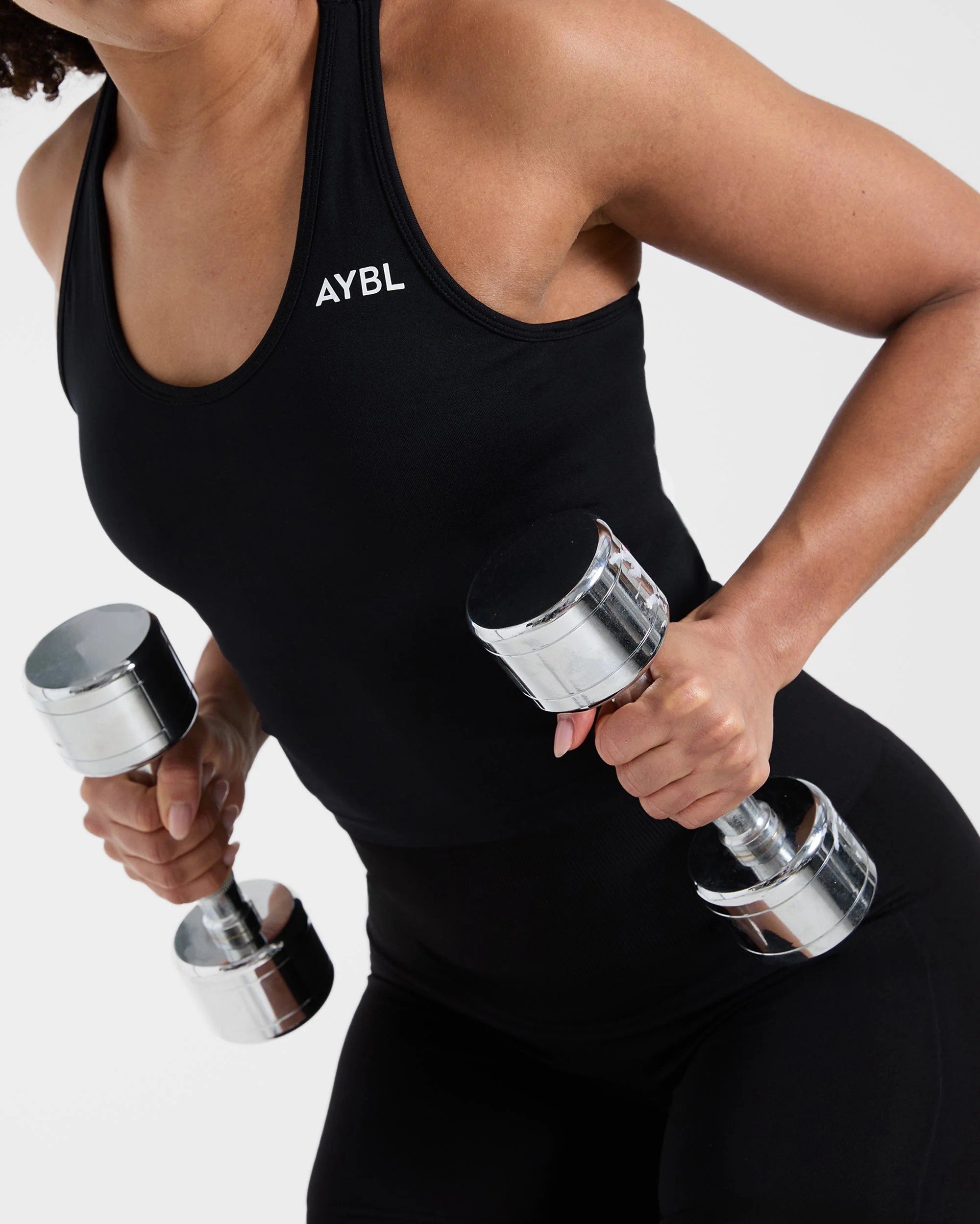 Empower Seamless Tank Top - Noir - Image 8