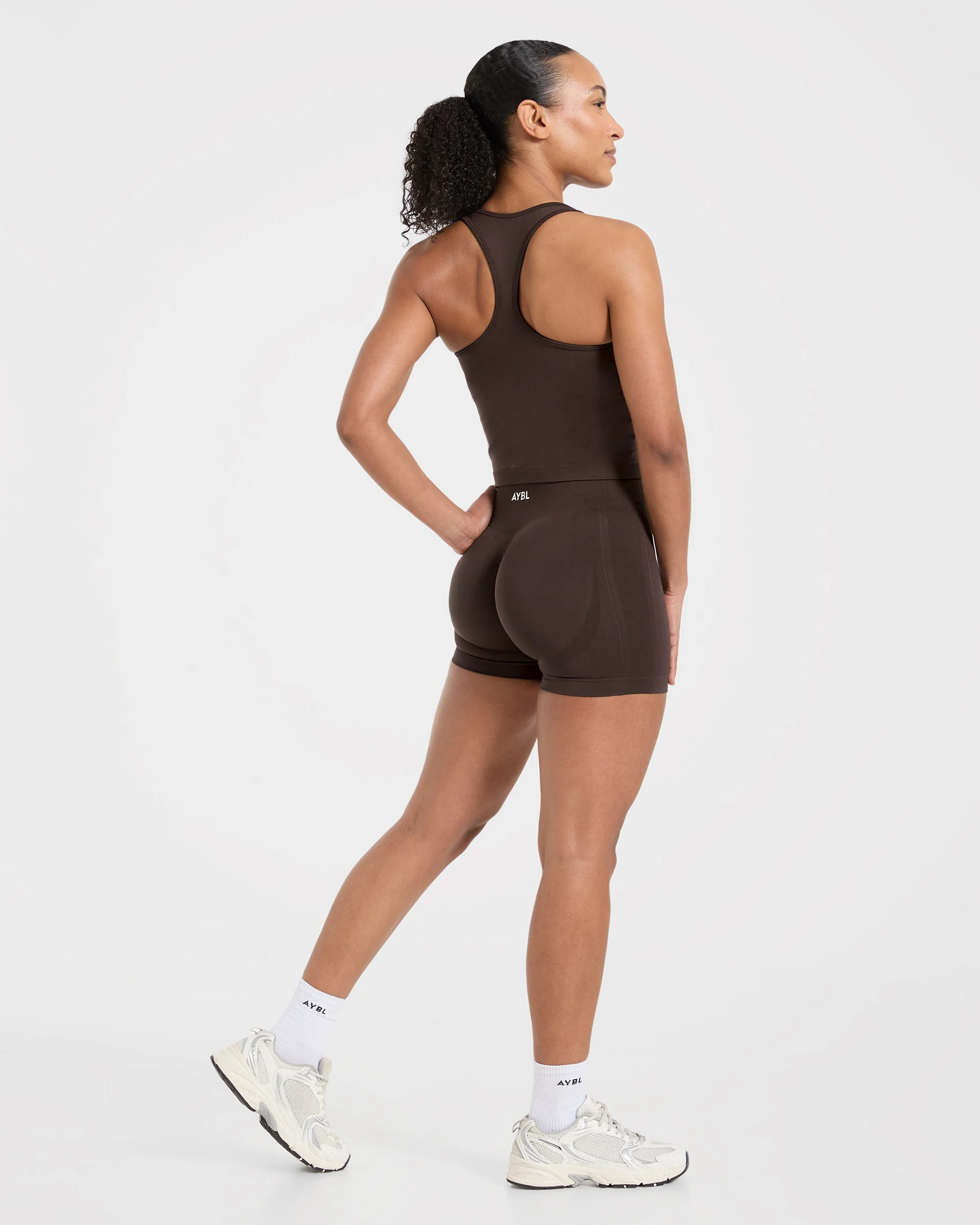 Empower Seamless Tank Top - Cocoa Brun - Image 4
