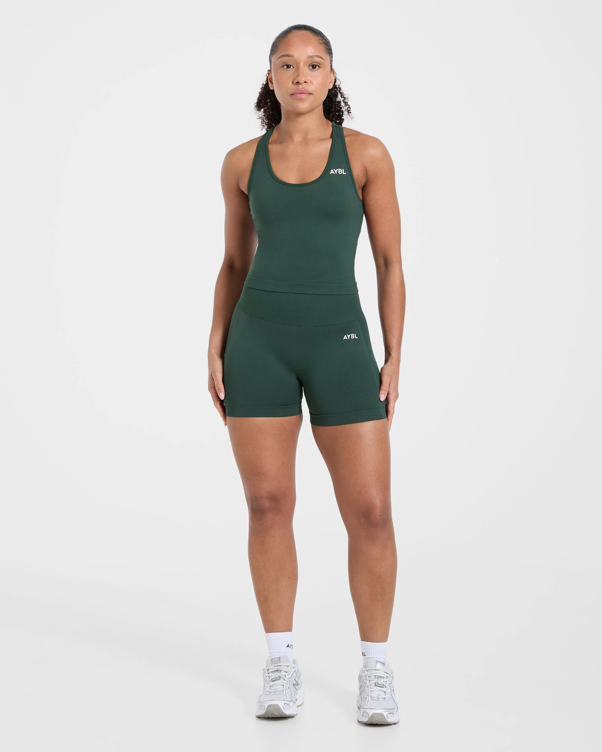 Empower Seamless Tank Top - Dark Vert - Image 3