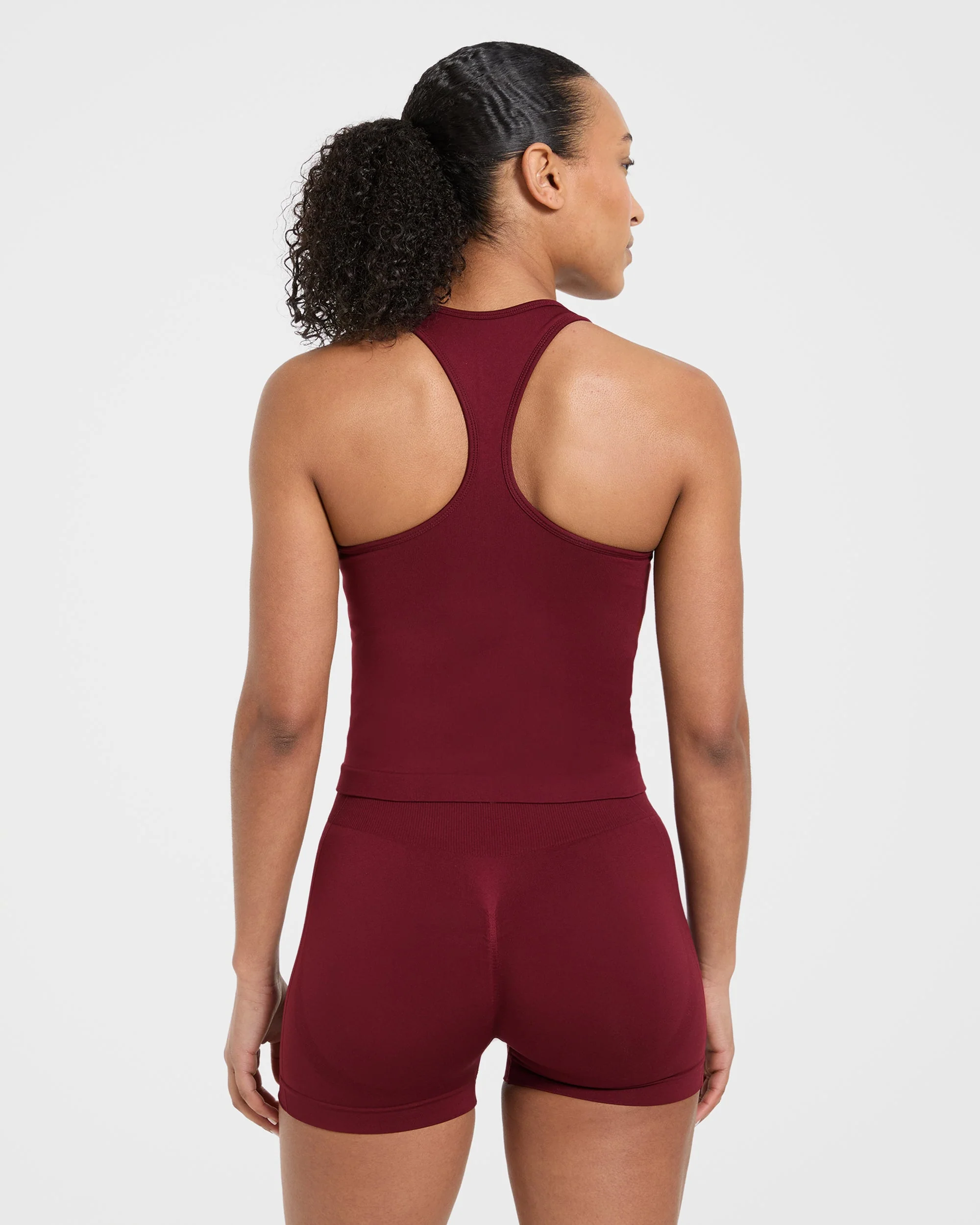 Empower Seamless Tank Top - Rouge Wine - Image 2
