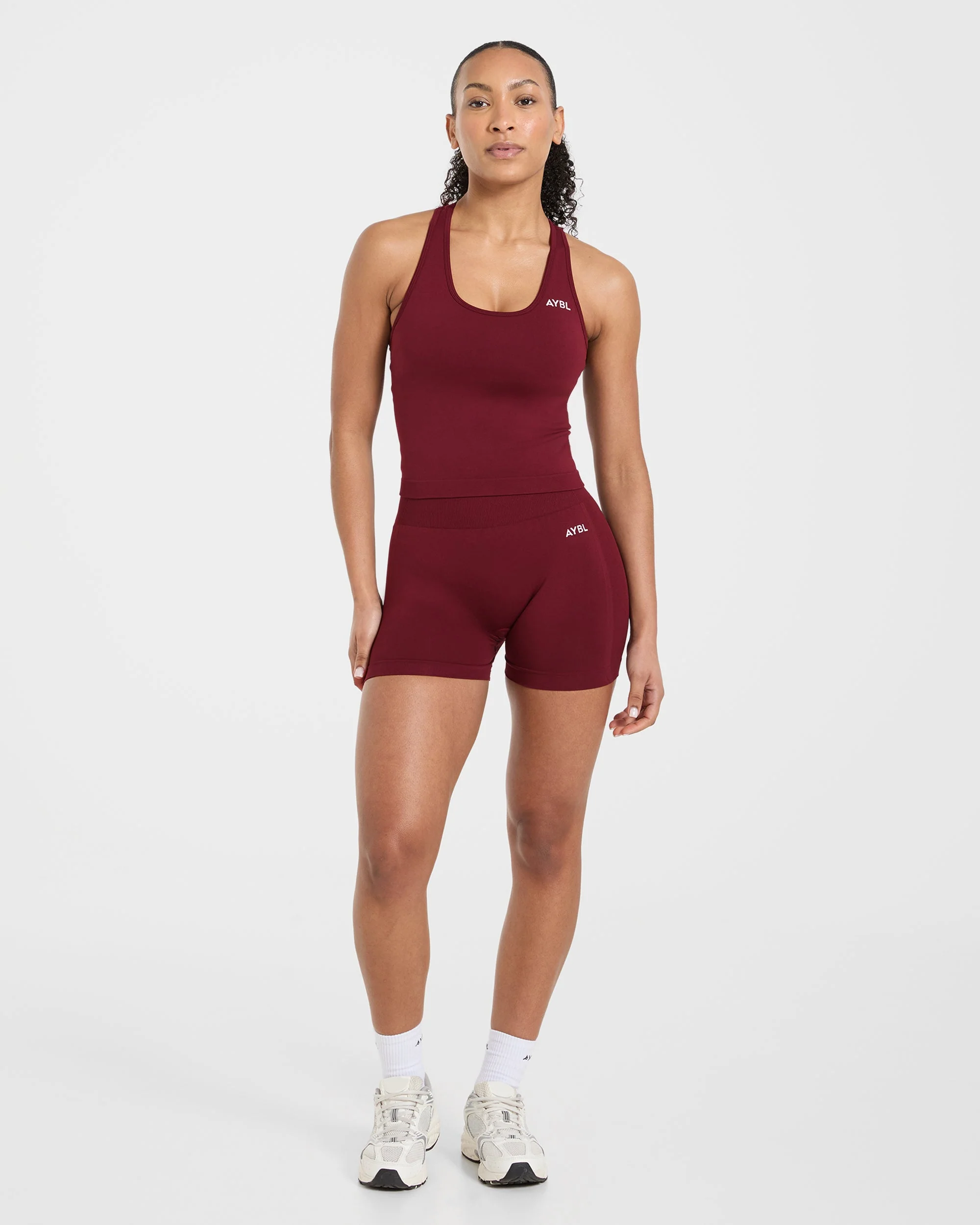 Empower Seamless Tank Top - Rouge Wine - Image 3