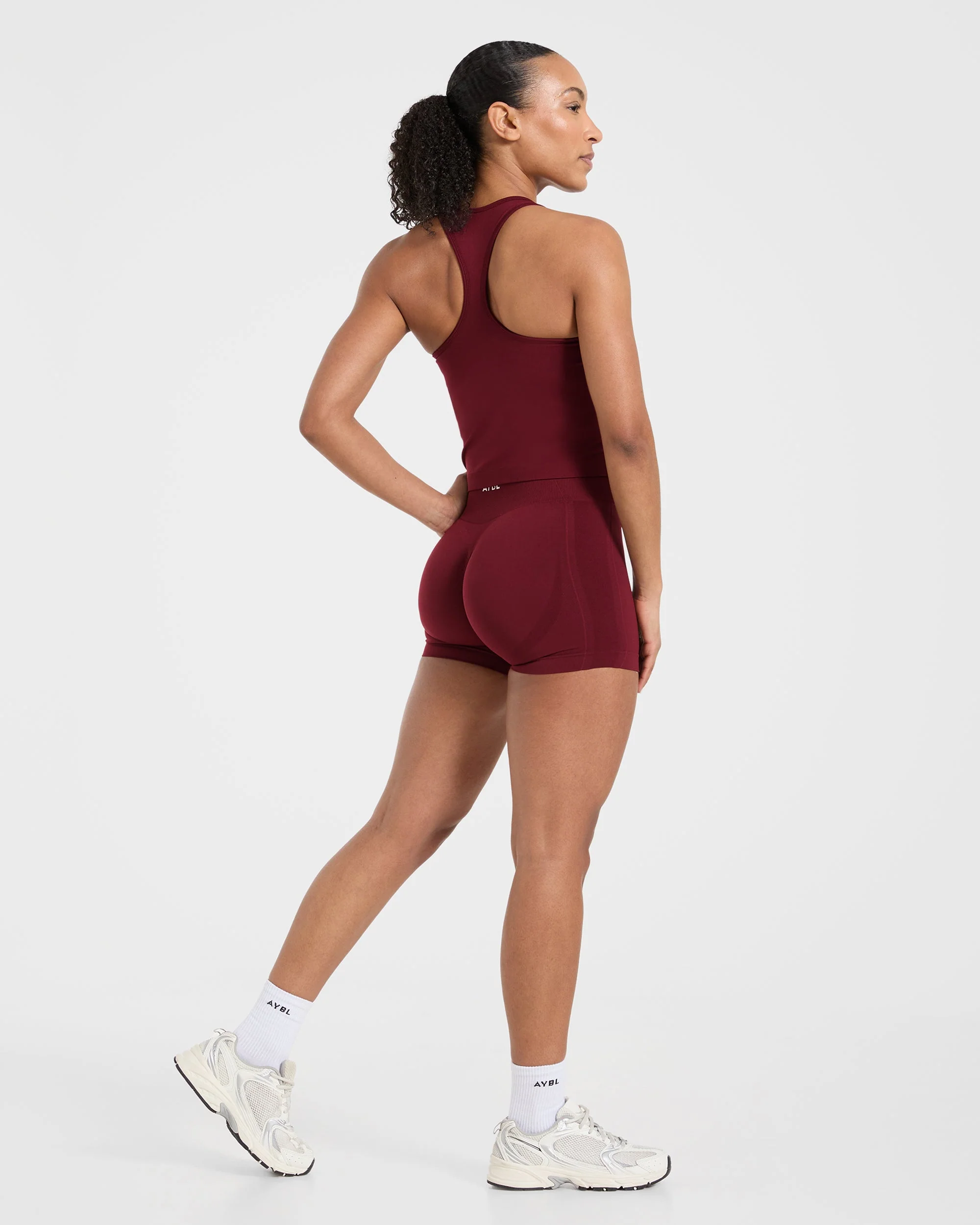 Empower Seamless Tank Top - Rouge Wine - Image 4