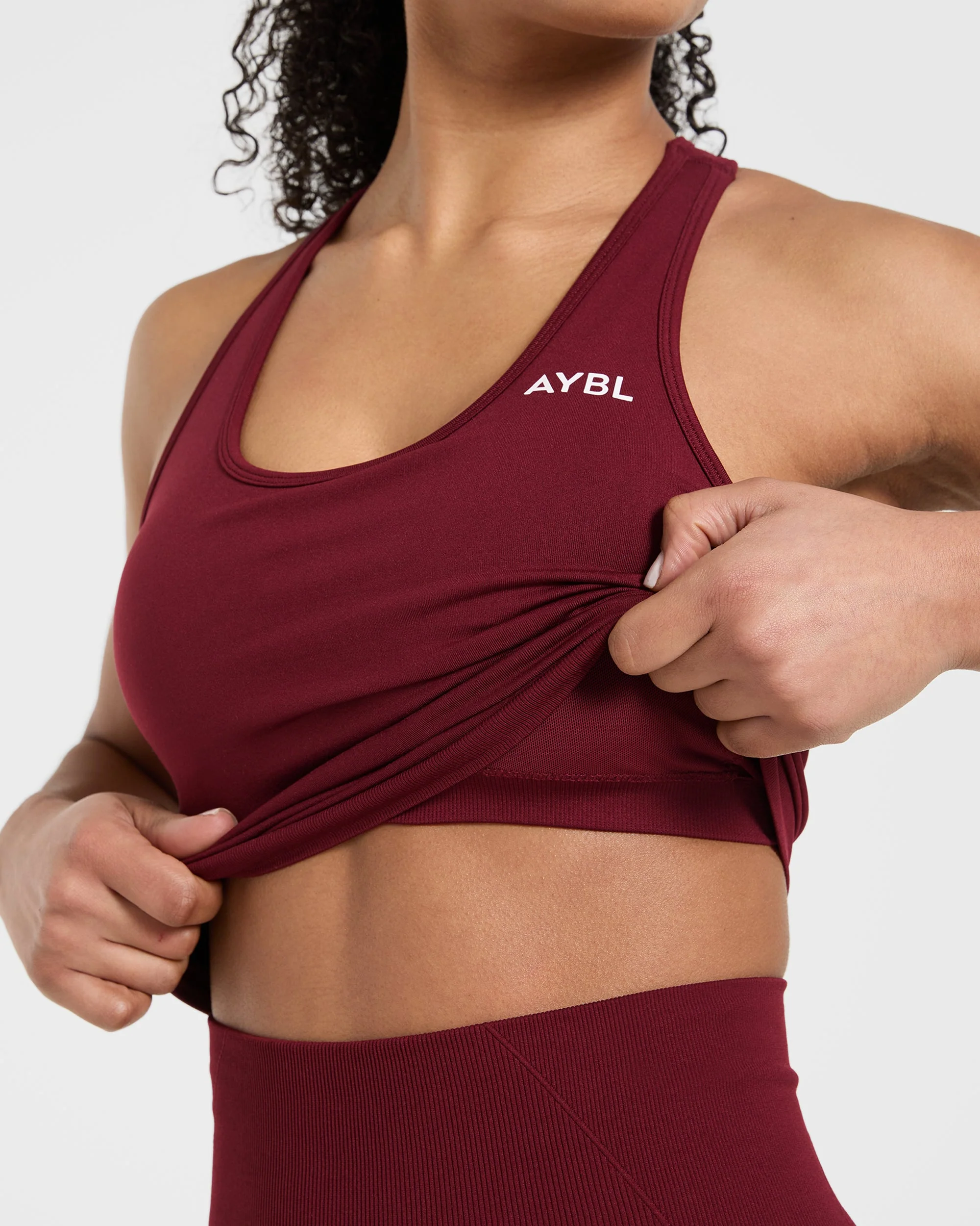 Empower Seamless Tank Top - Rouge Wine - Image 5
