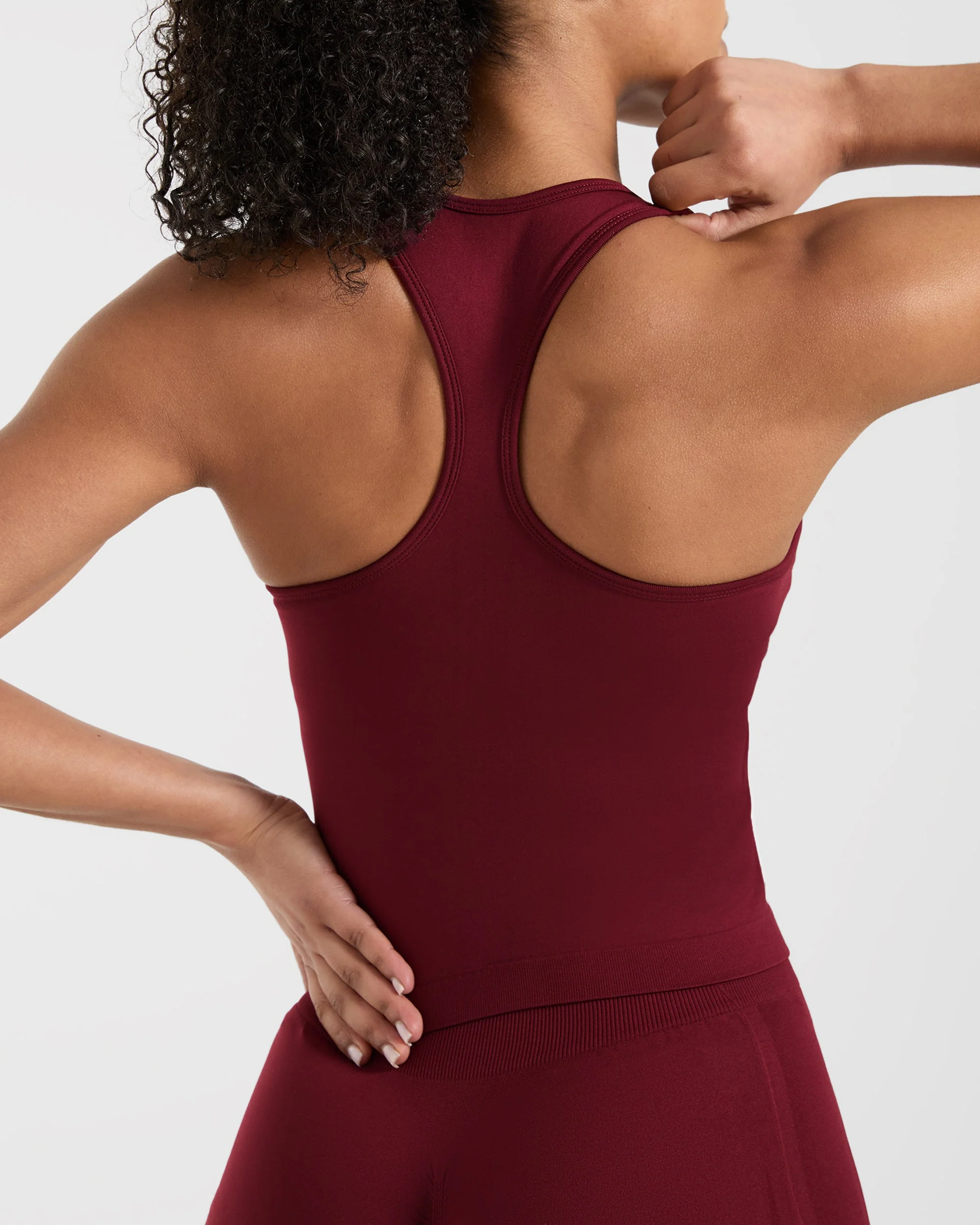 Empower Seamless Tank Top - Rouge Wine - Image 6