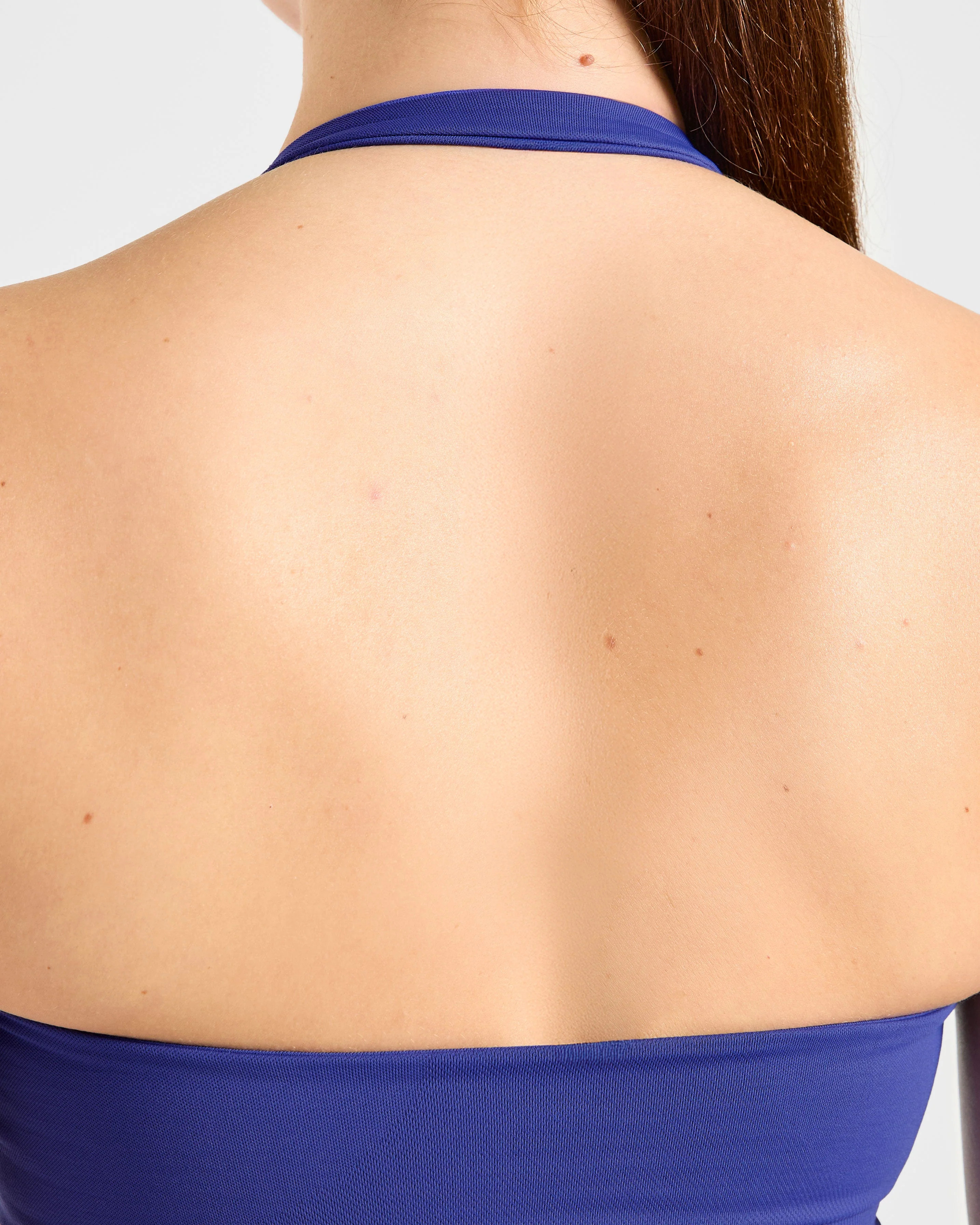 Enhance Seamless Halterneck Top - Cobalt Bleu - Image 6