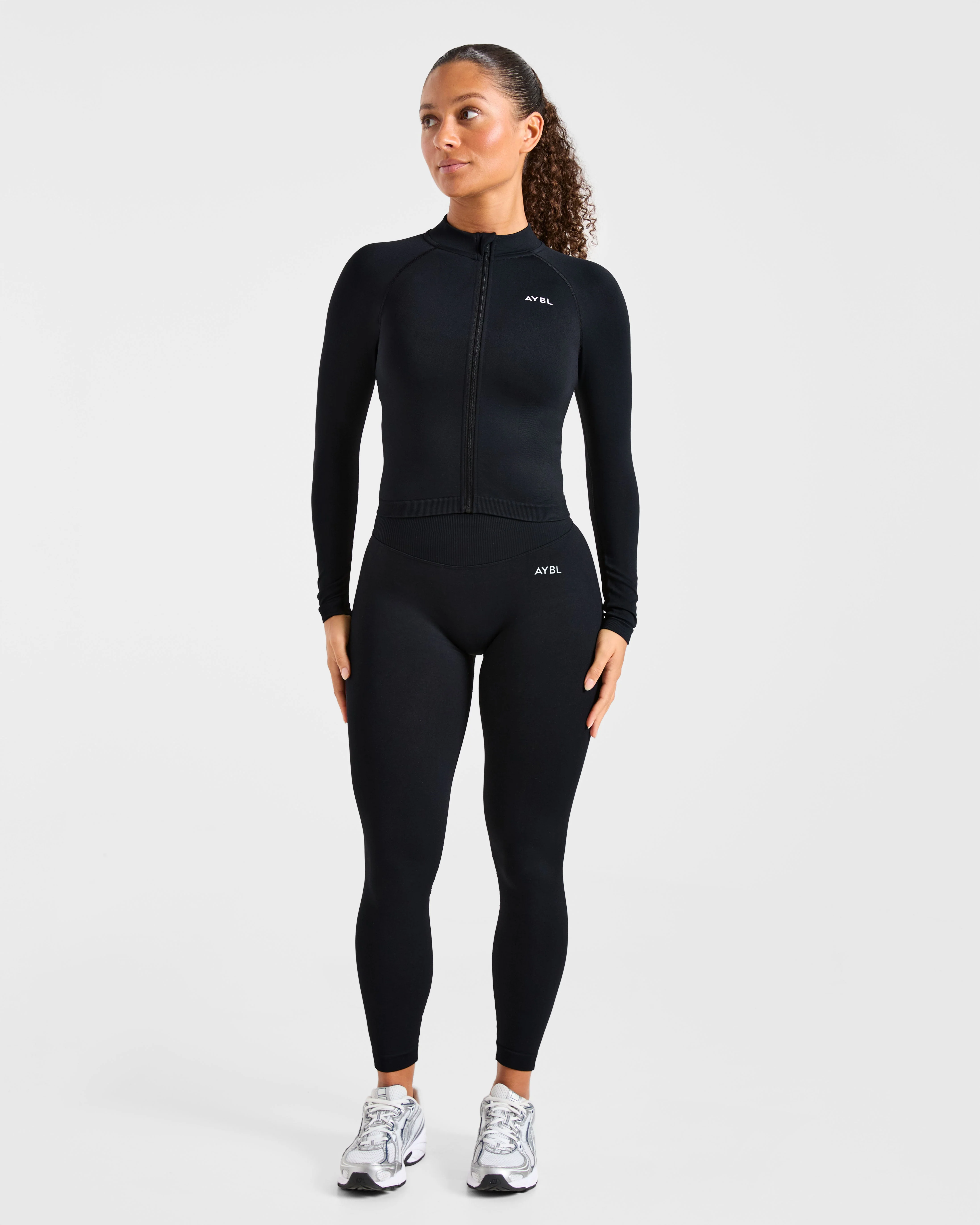 Enhance Seamless Jacket - Noir - Image 3
