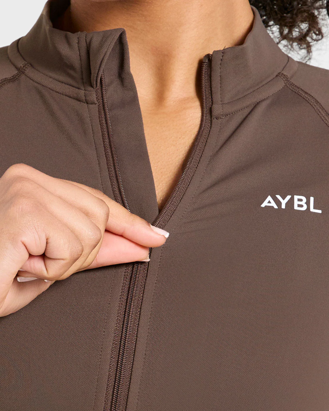 Enhance Seamless Jacket - Marron - Image 6