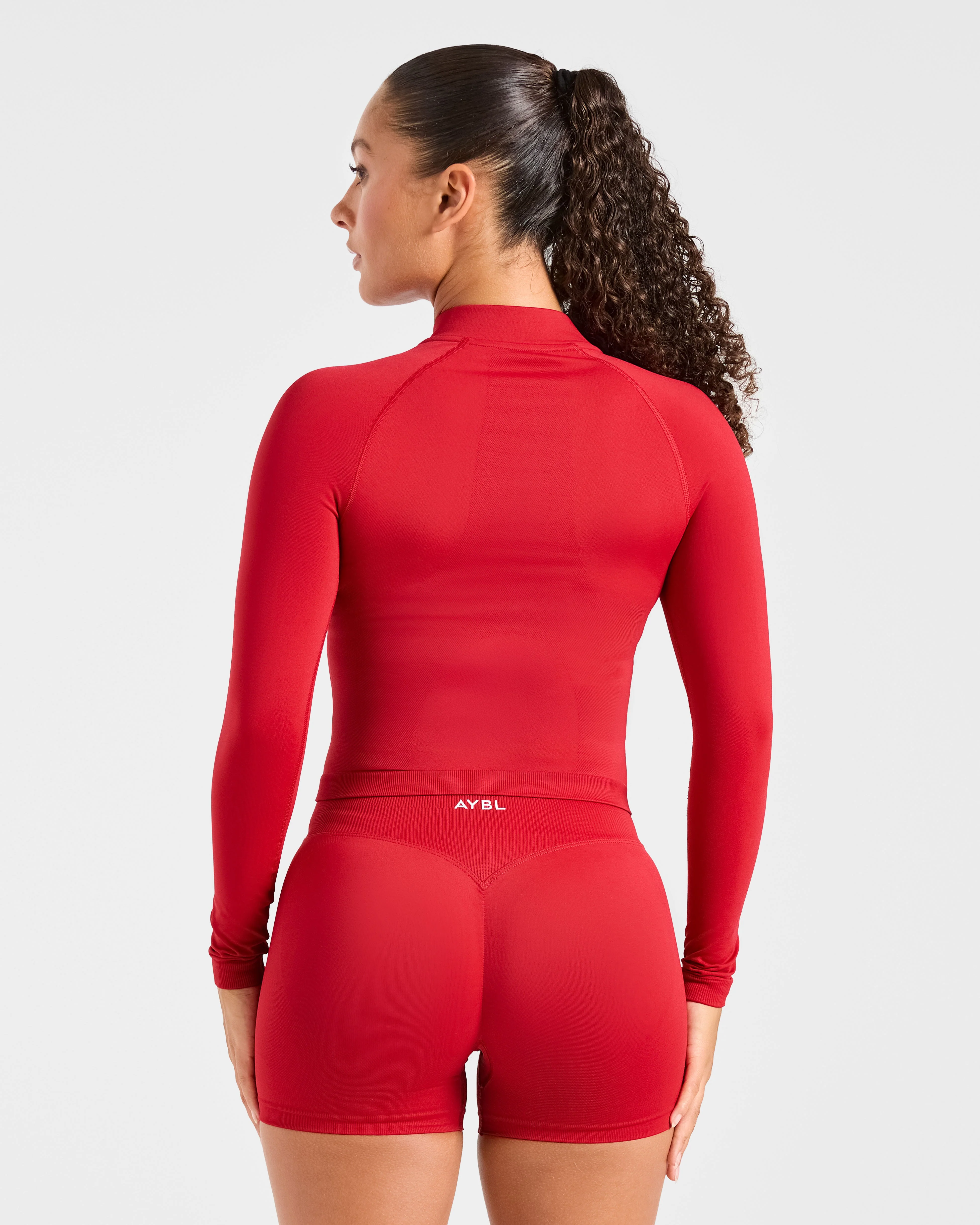 Enhance Seamless Jacket - Rouge - Image 2