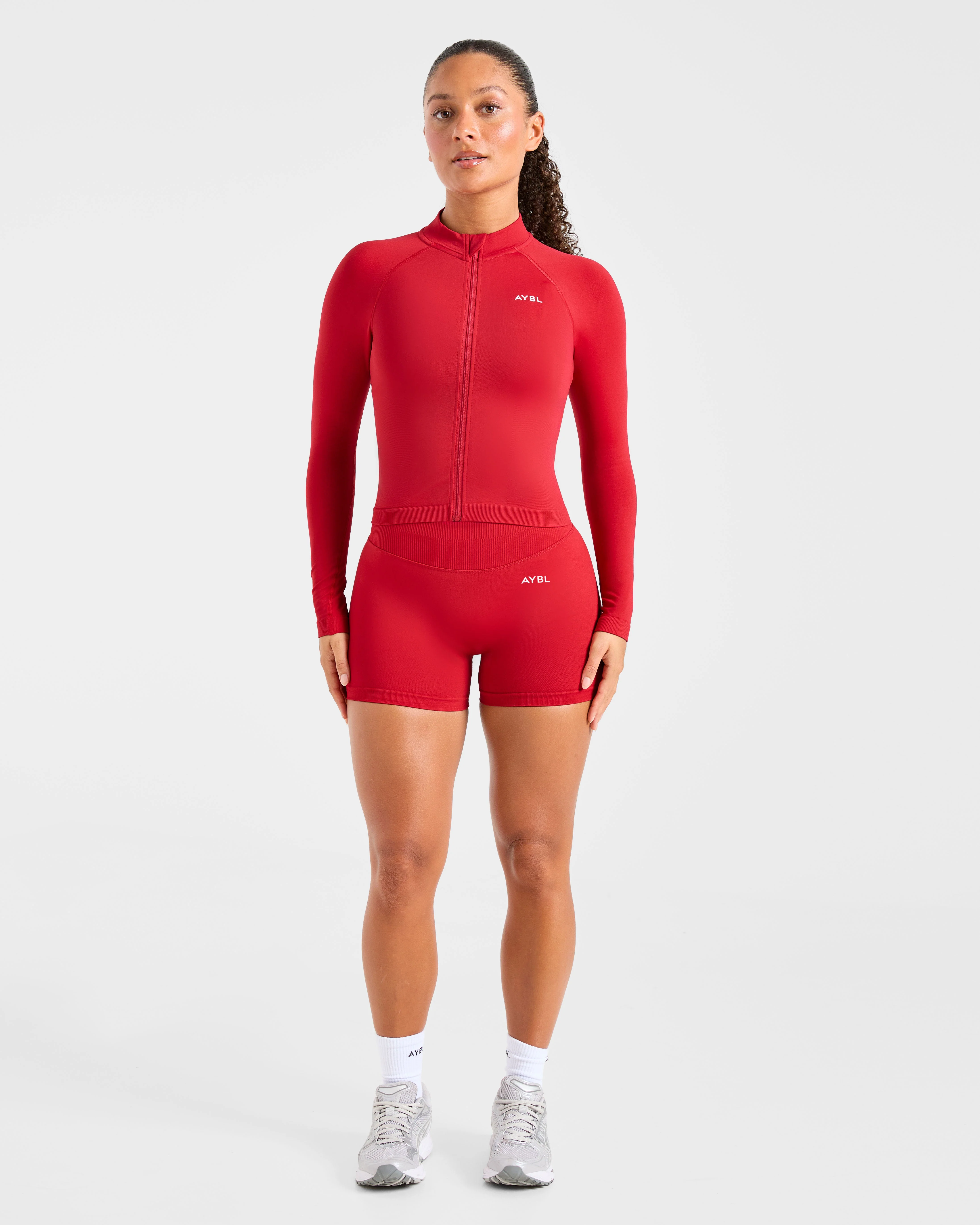 Enhance Seamless Jacket - Rouge - Image 3