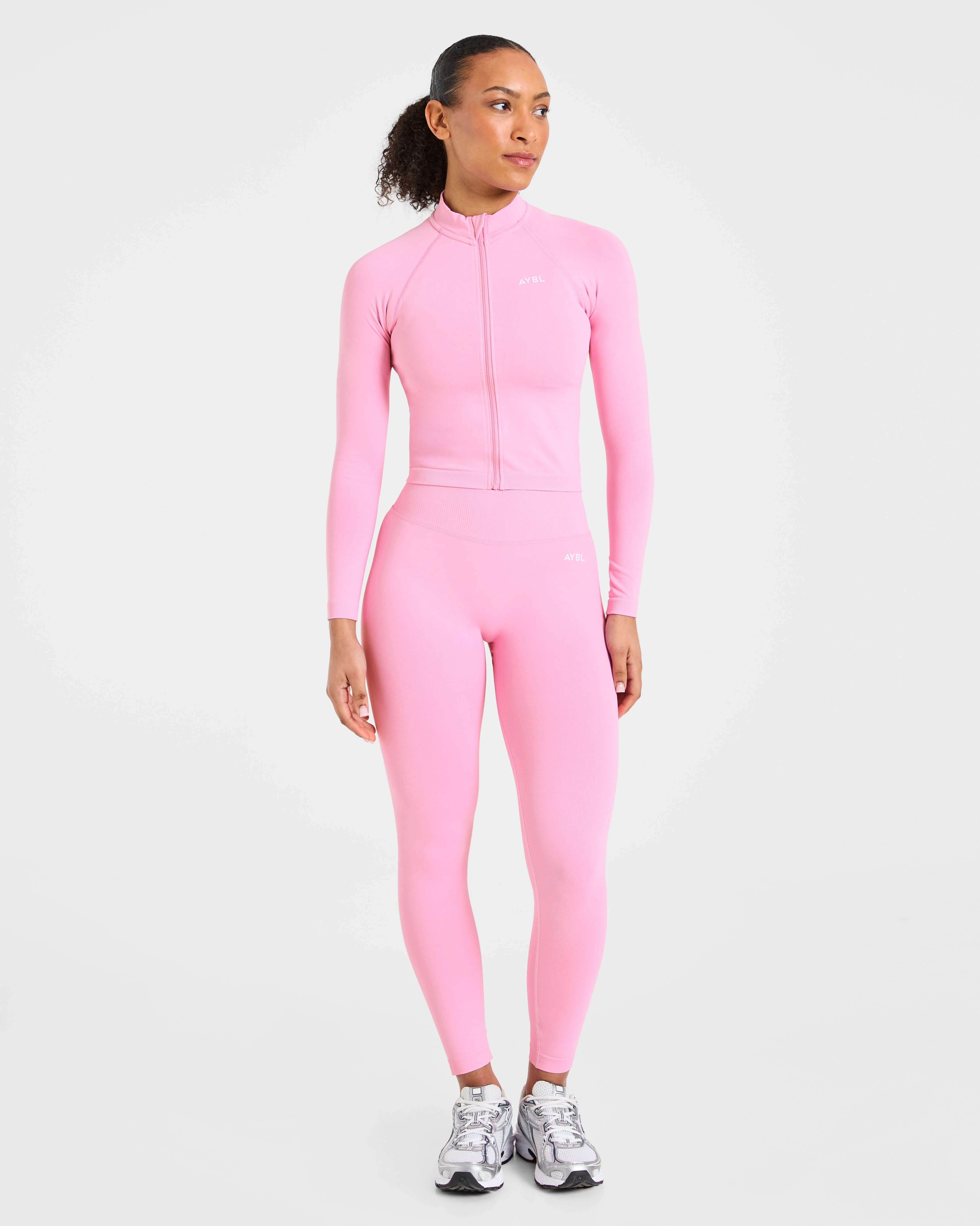 Enhance Seamless Jacket - Sugar Rose - Image 3
