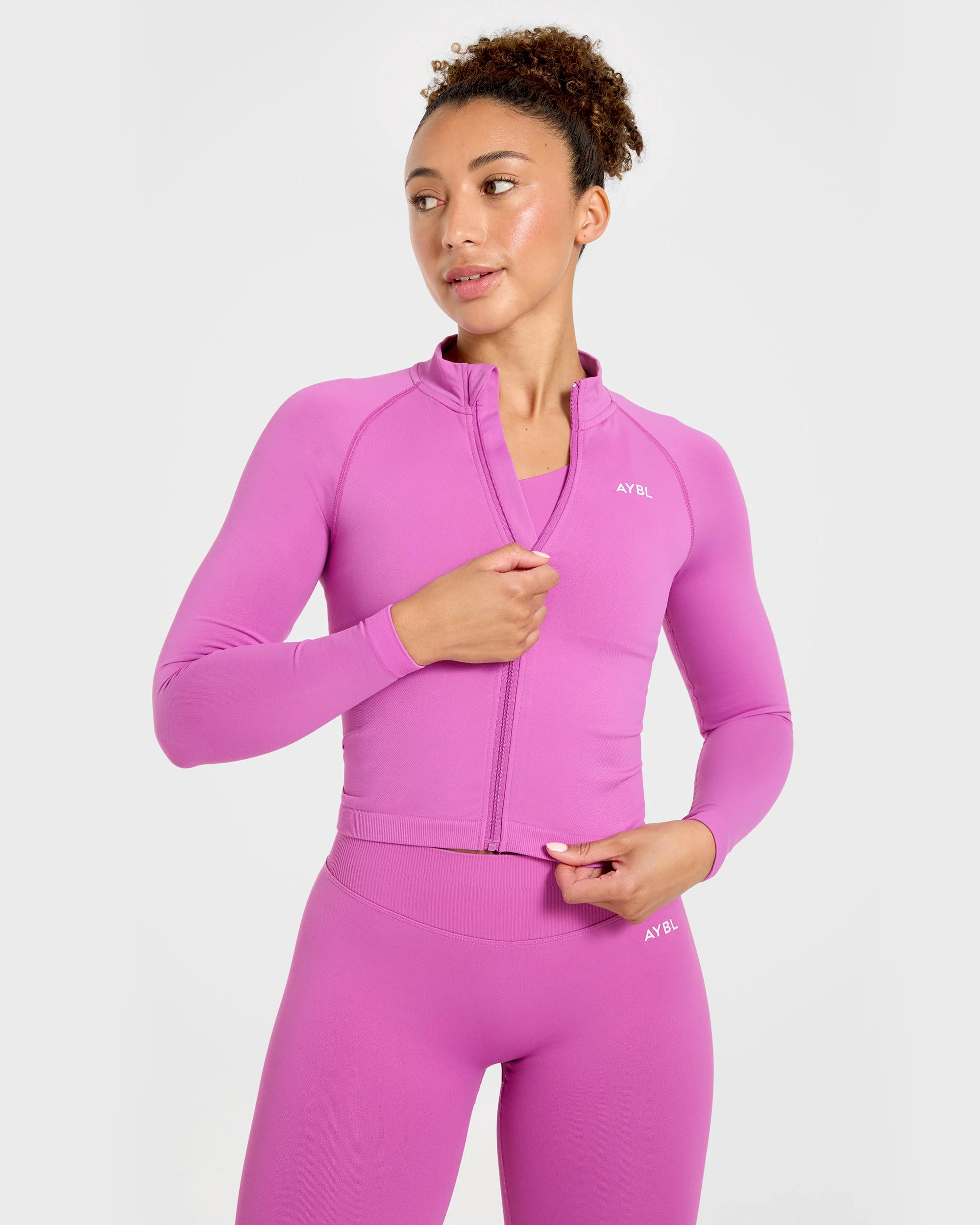 Enhance Seamless Jacket - Summer Violet - Image 8