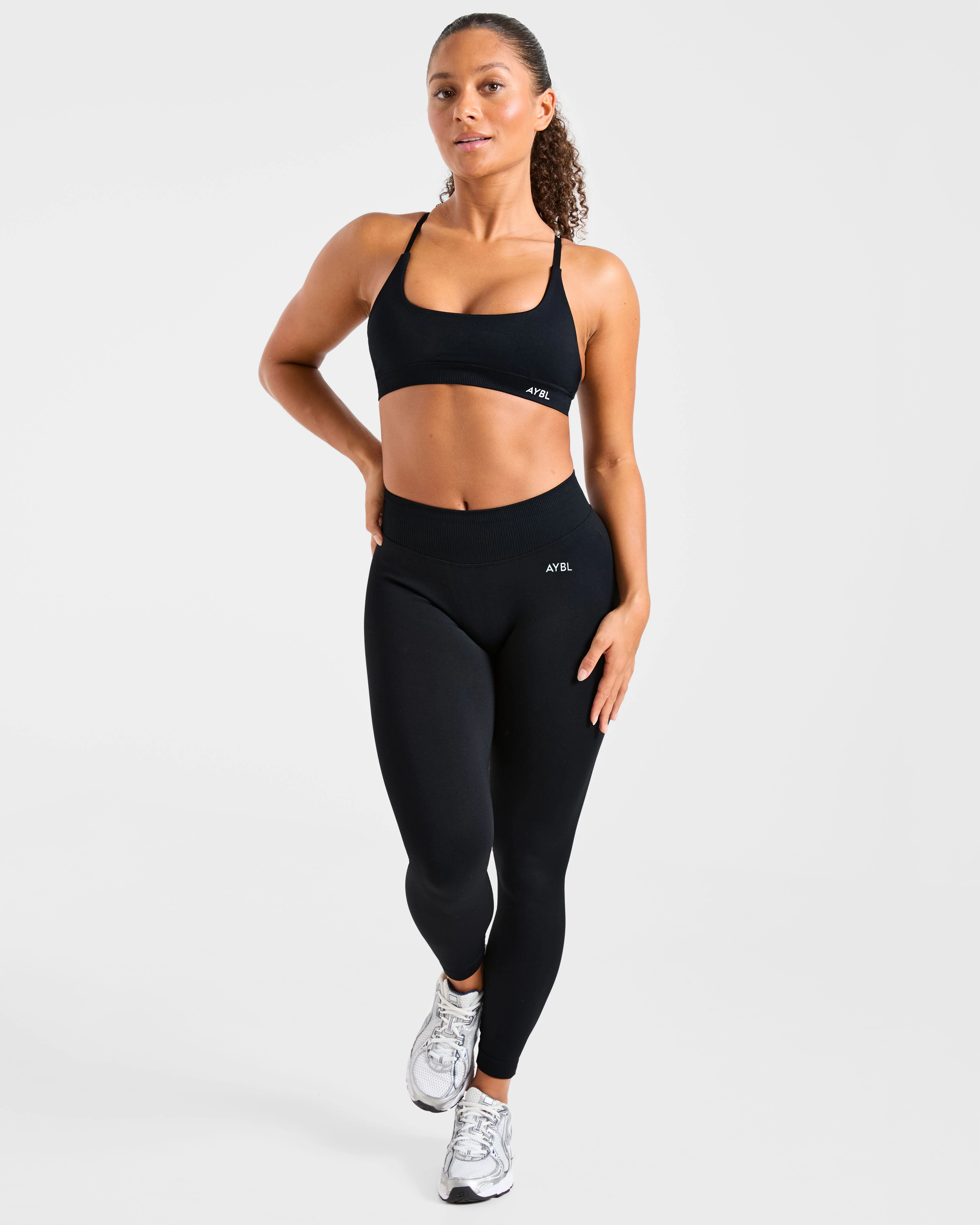 Enhance Seamless Leggings - Noir - Image 7