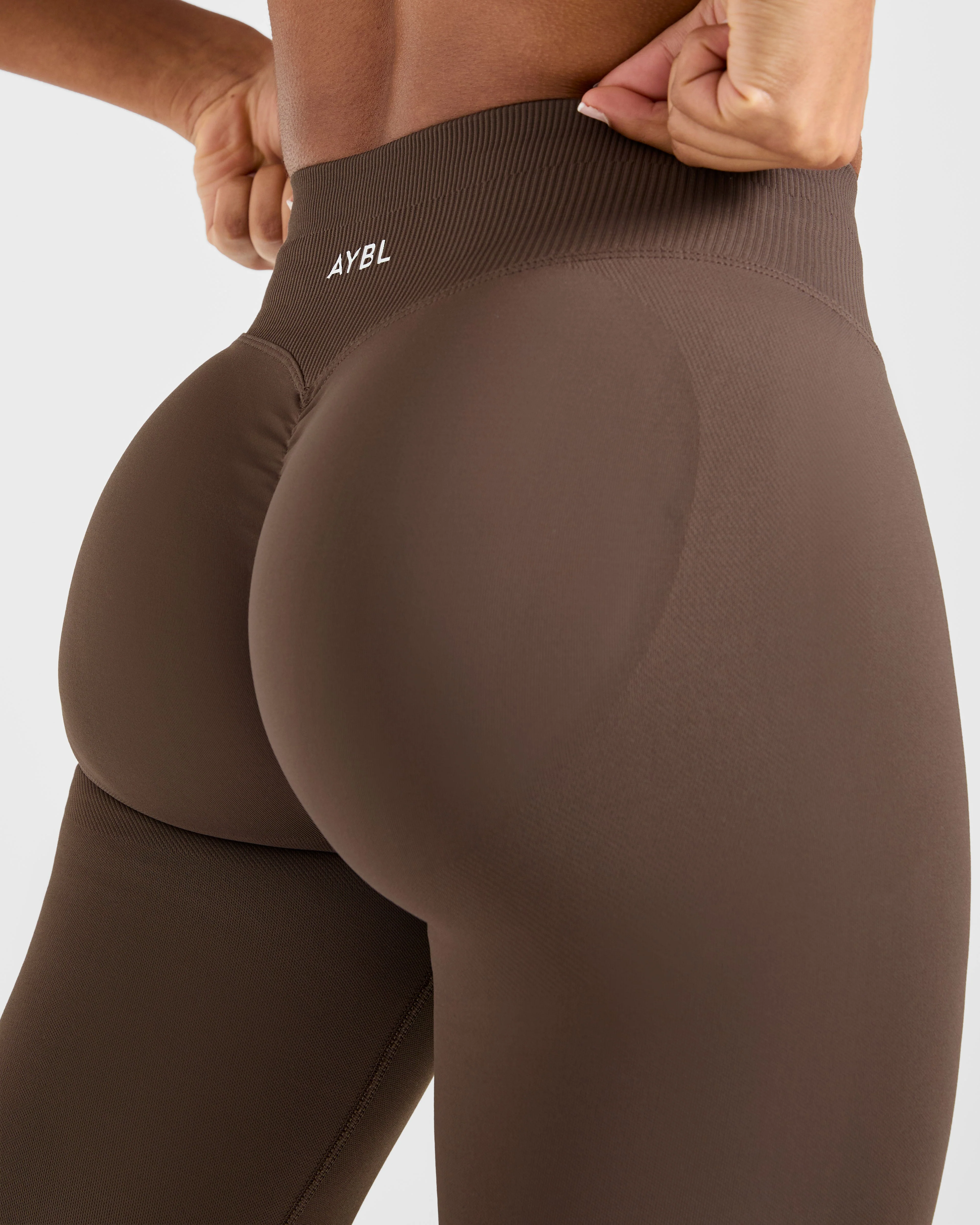 Enhance Seamless Leggings - Marron - Image 6