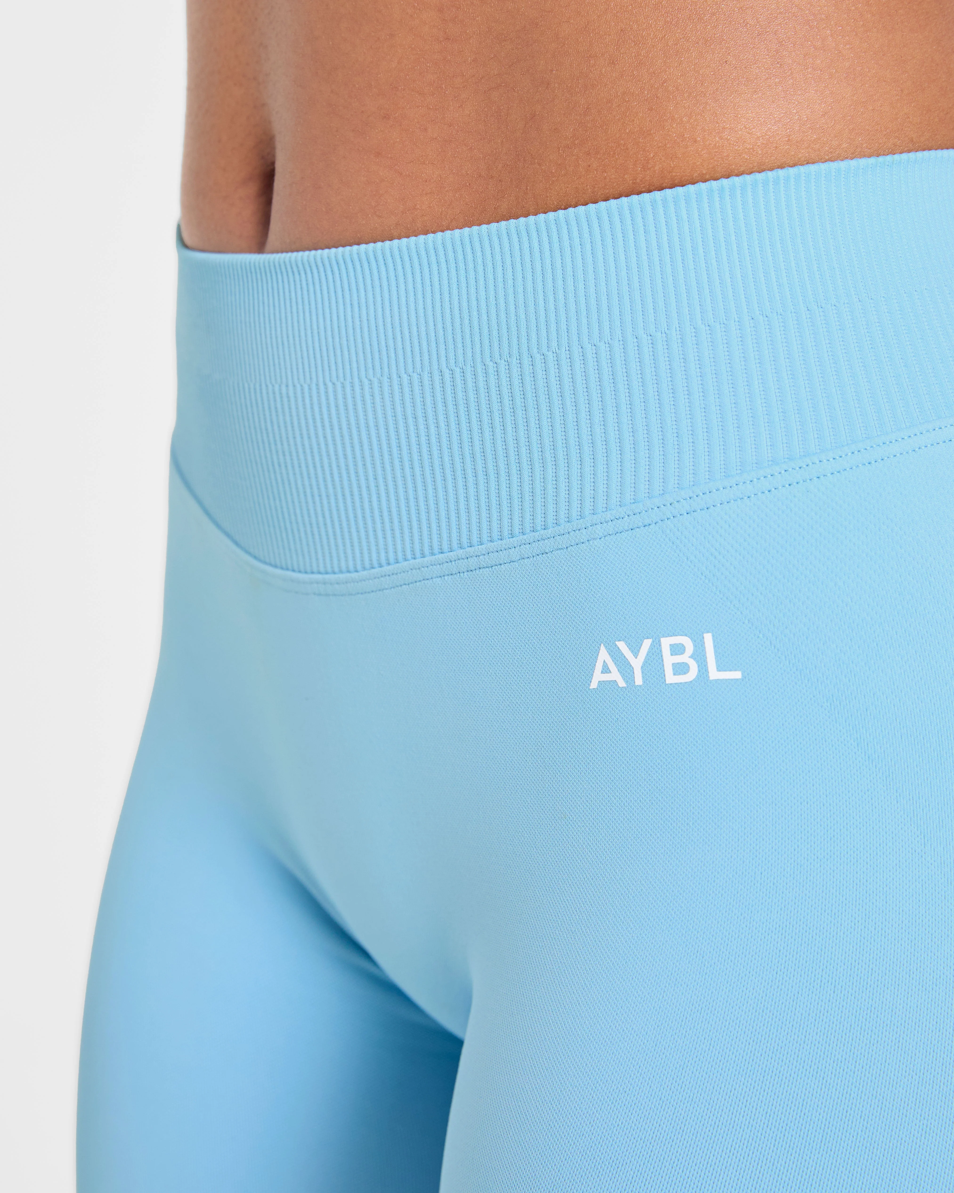 Enhance Seamless Leggings - Powder Bleu - Image 5