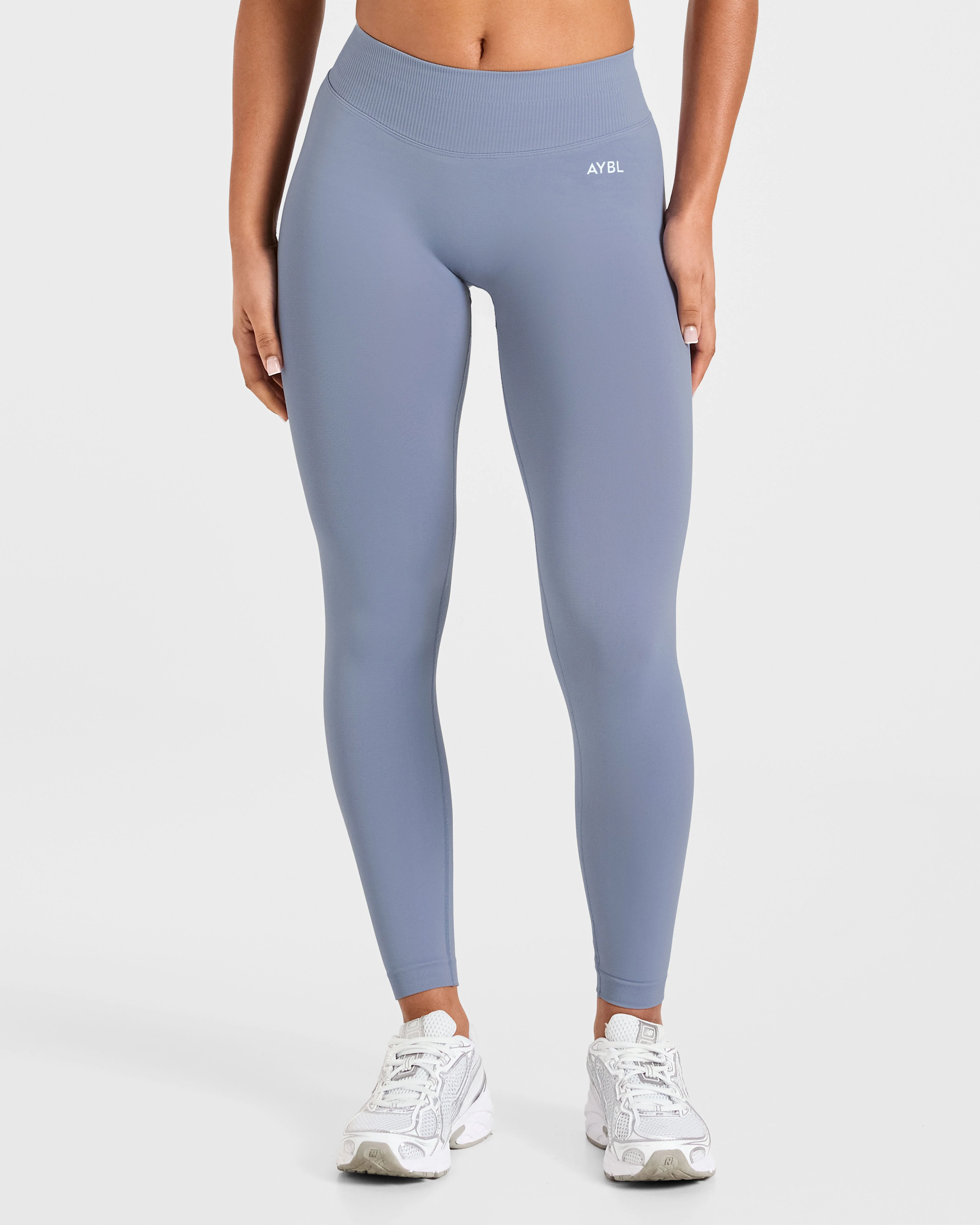 Enhance Seamless Leggings - Slate Bleu - Image 2