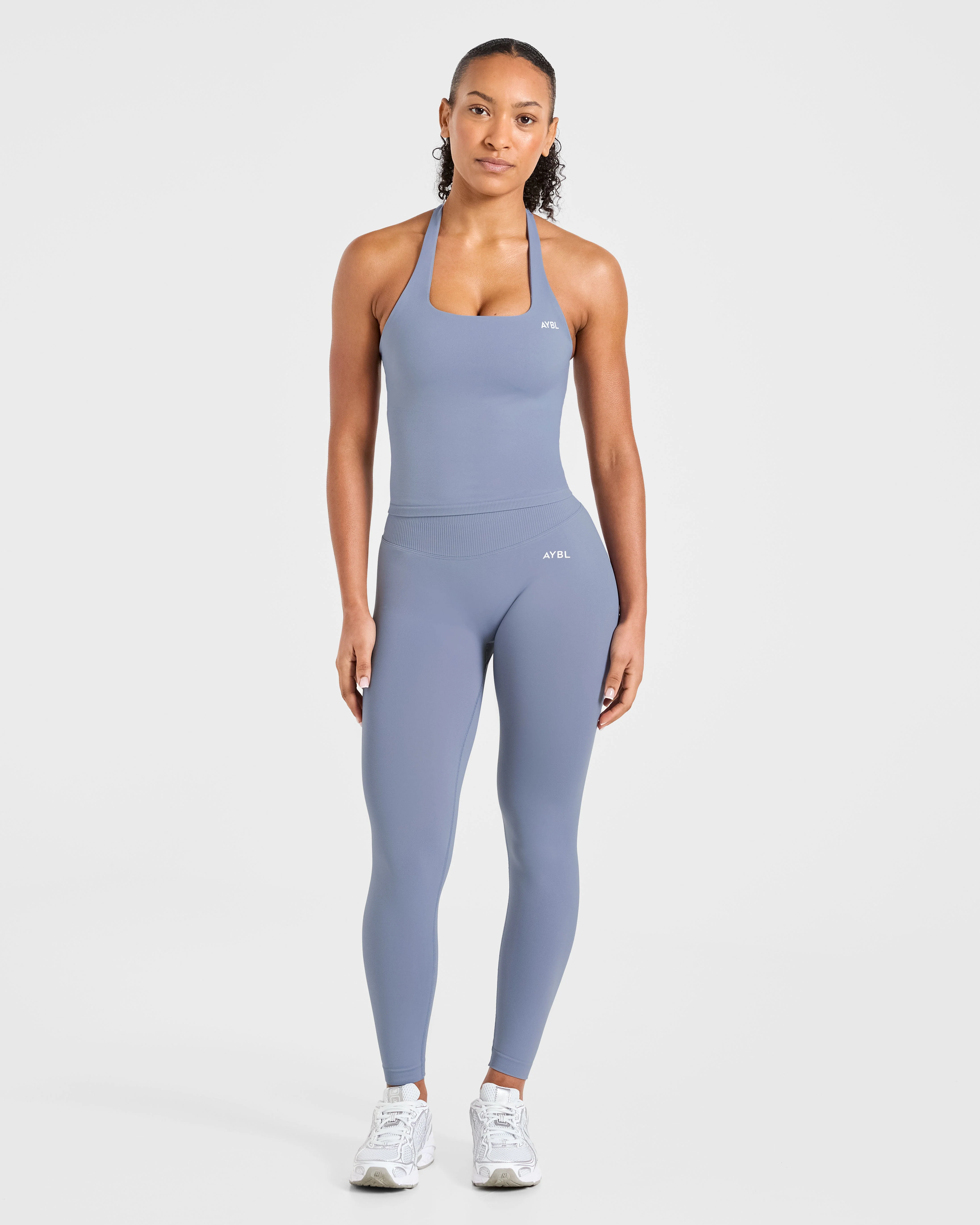 Enhance Seamless Leggings - Slate Bleu - Image 3