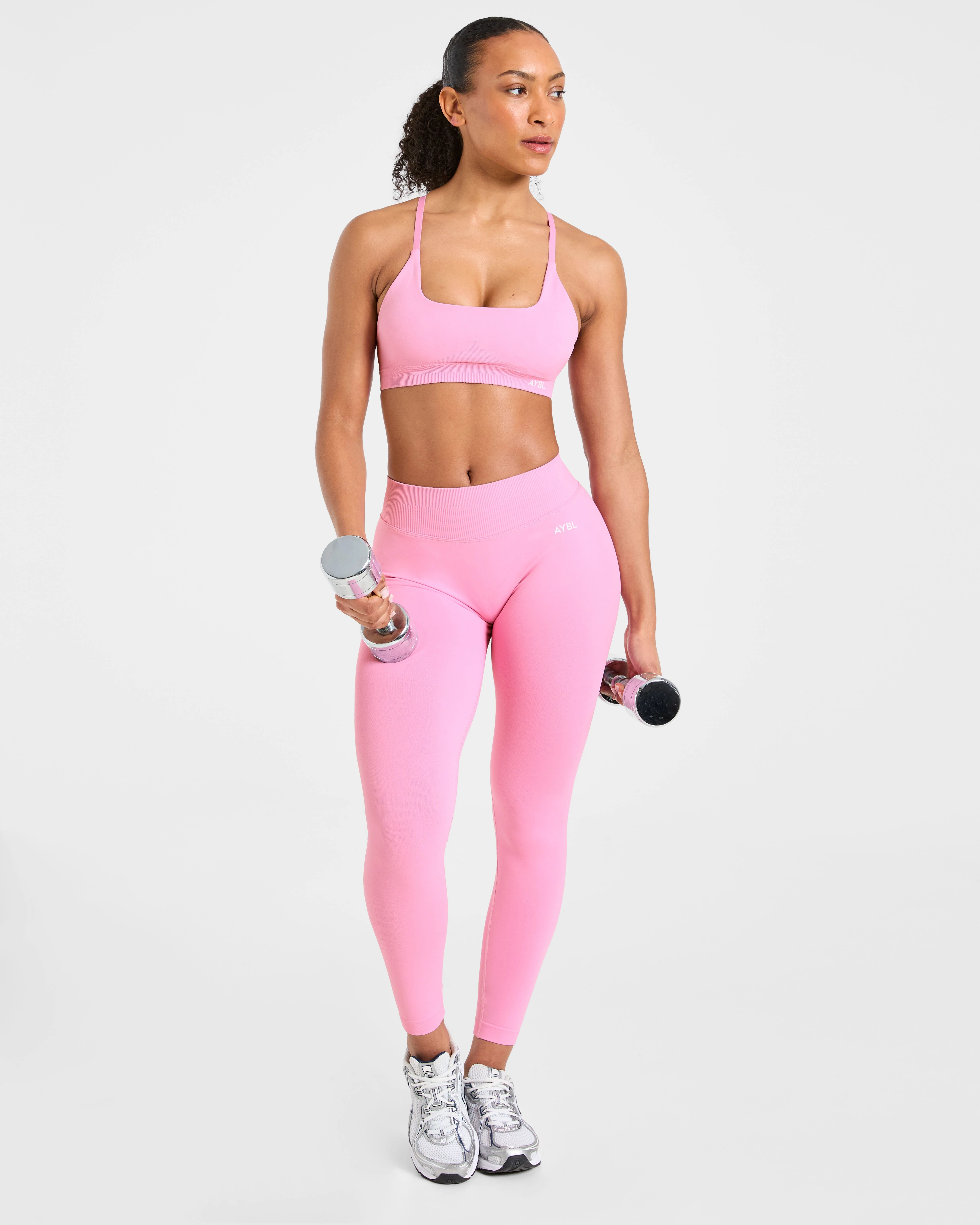 Enhance Seamless Leggings - Sugar Rose - Image 7