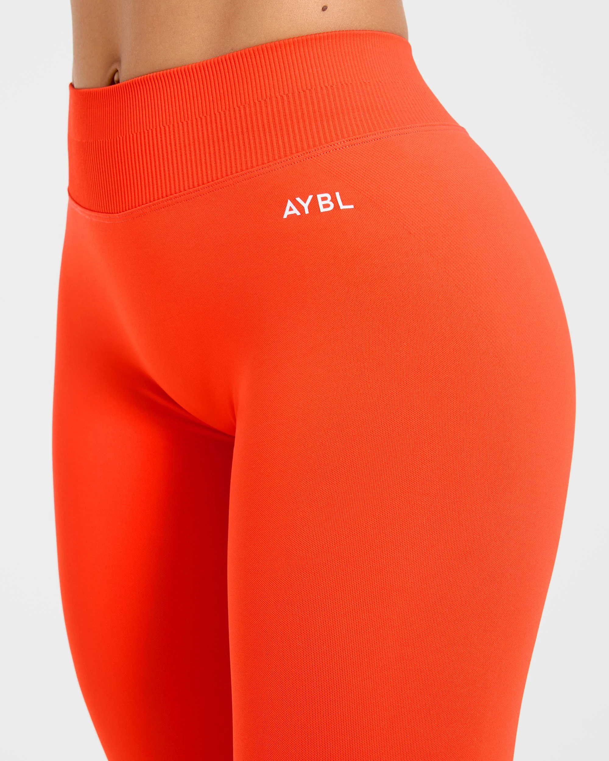 Enhance Seamless Leggings - Summer Orange - Image 5