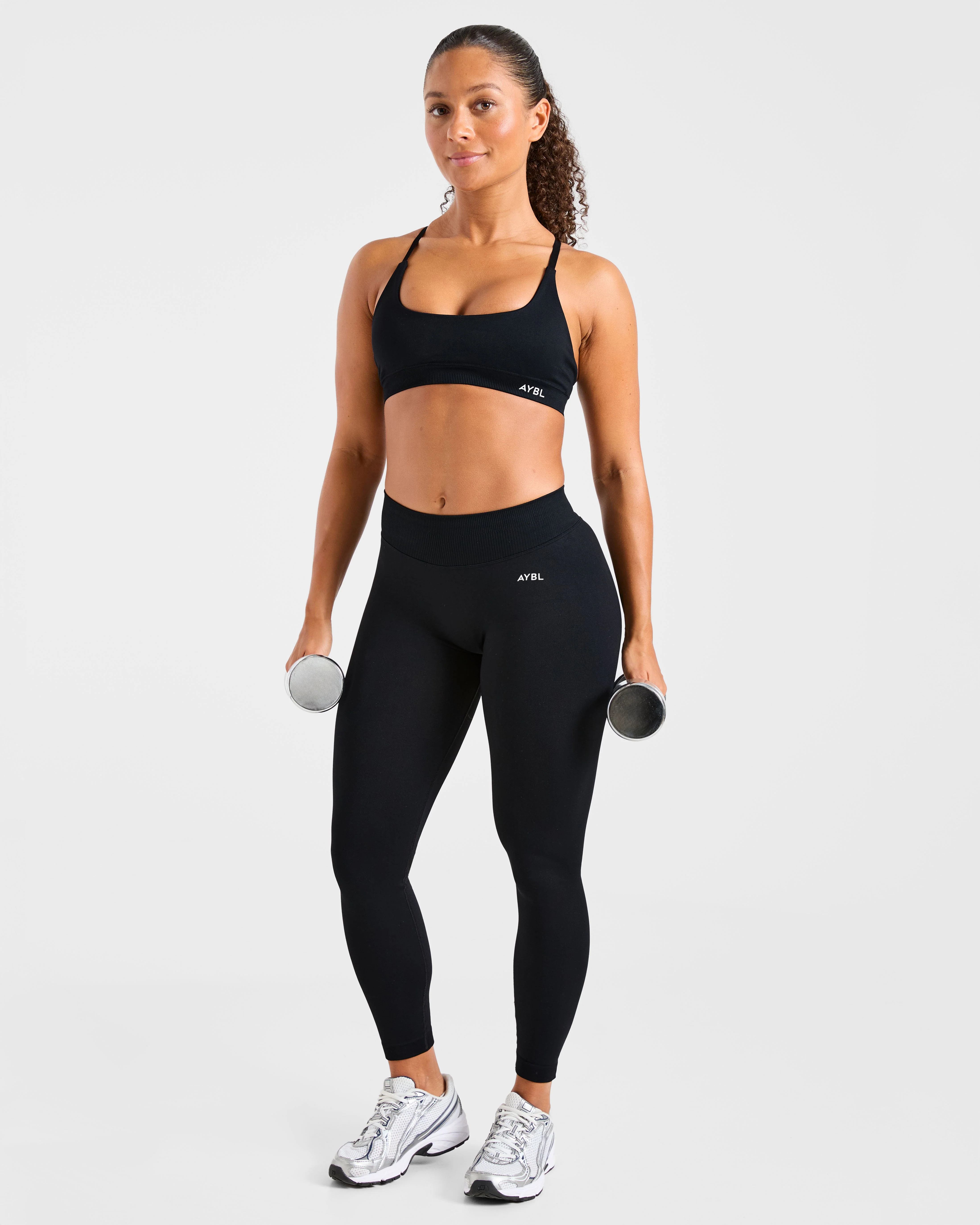 Enhance Seamless Sports Bra - Noir - Image 7