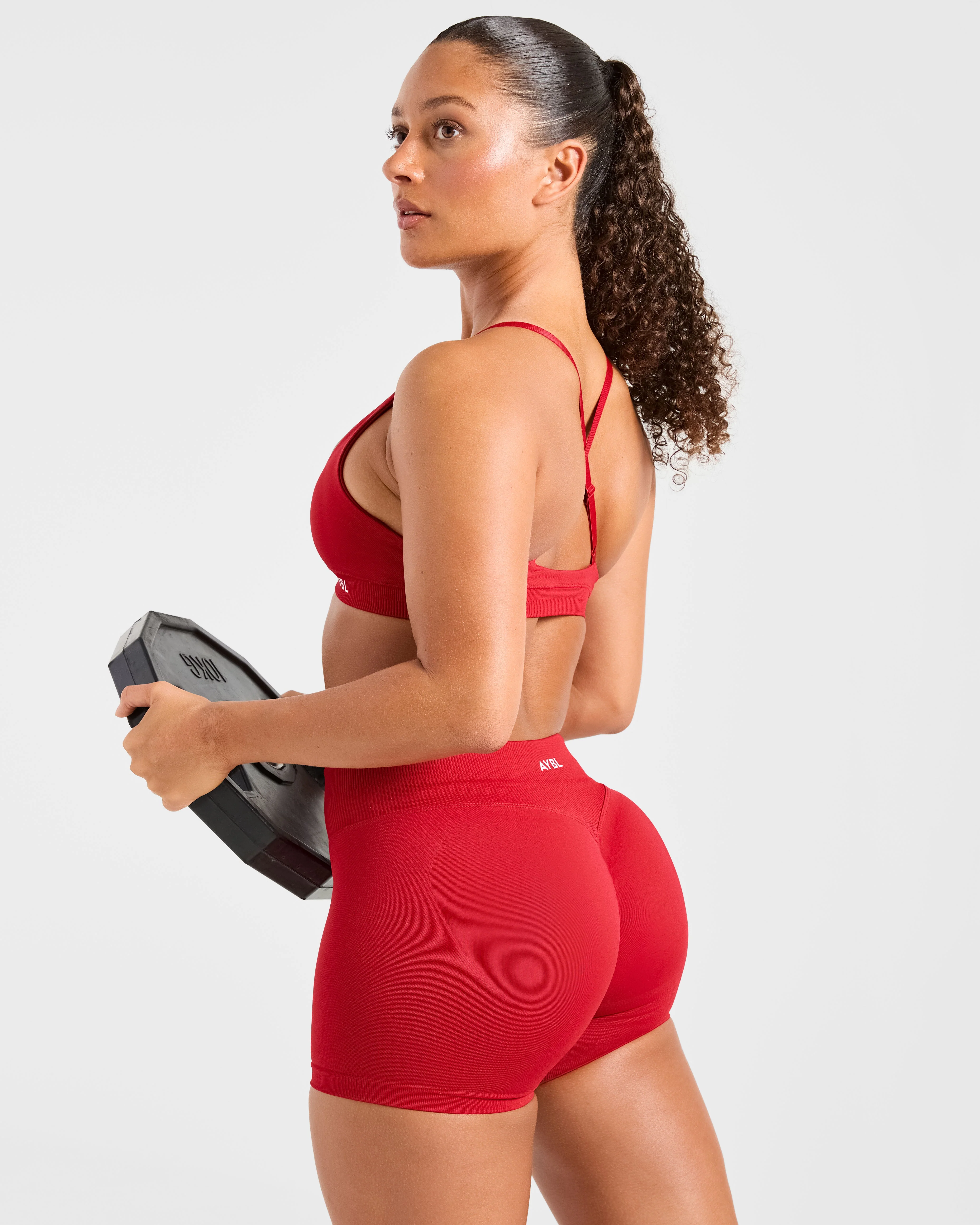 Enhance Seamless Sports Bra - Rouge - Image 8