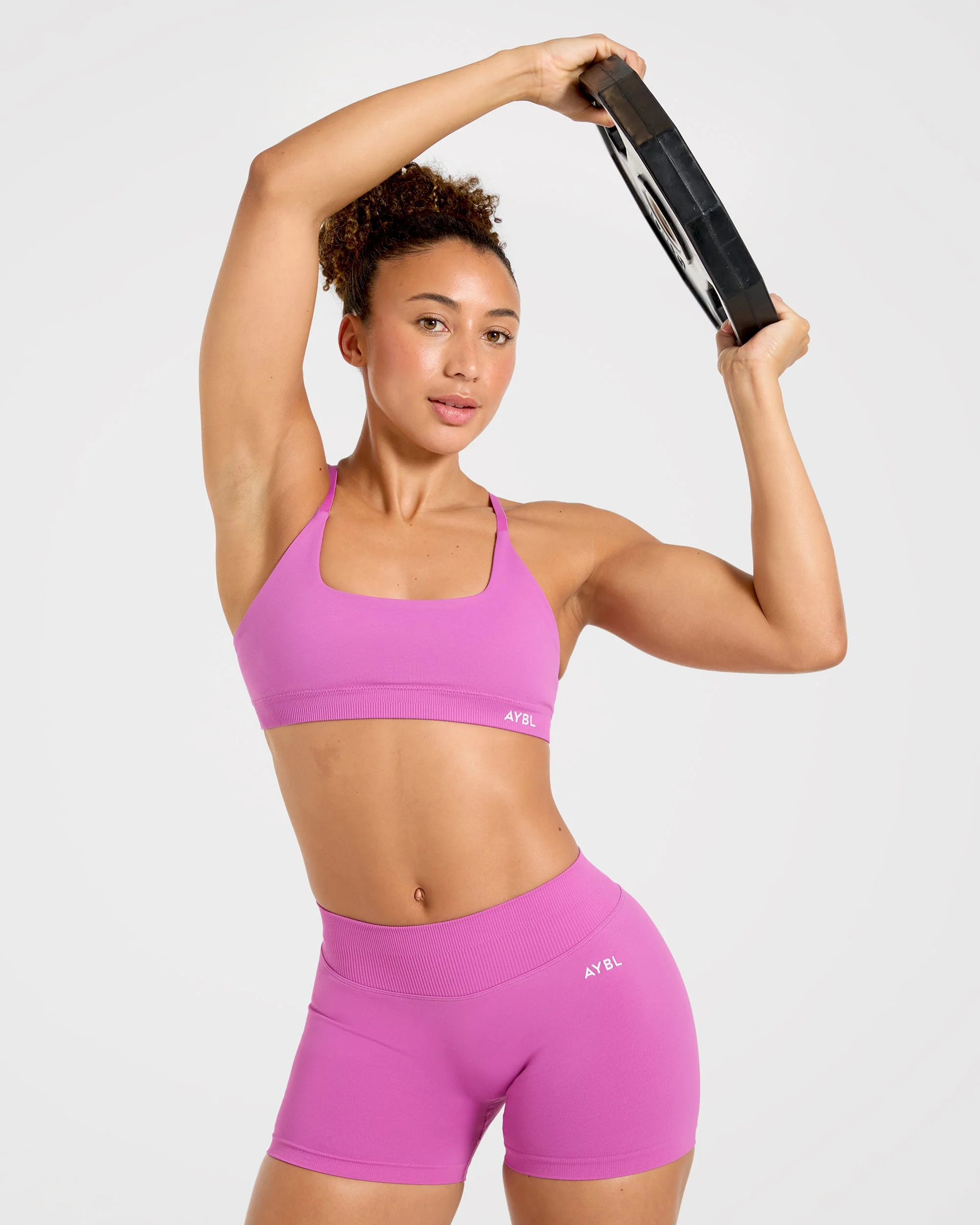 Enhance Seamless Sports Bra - Summer Violet - Image 7