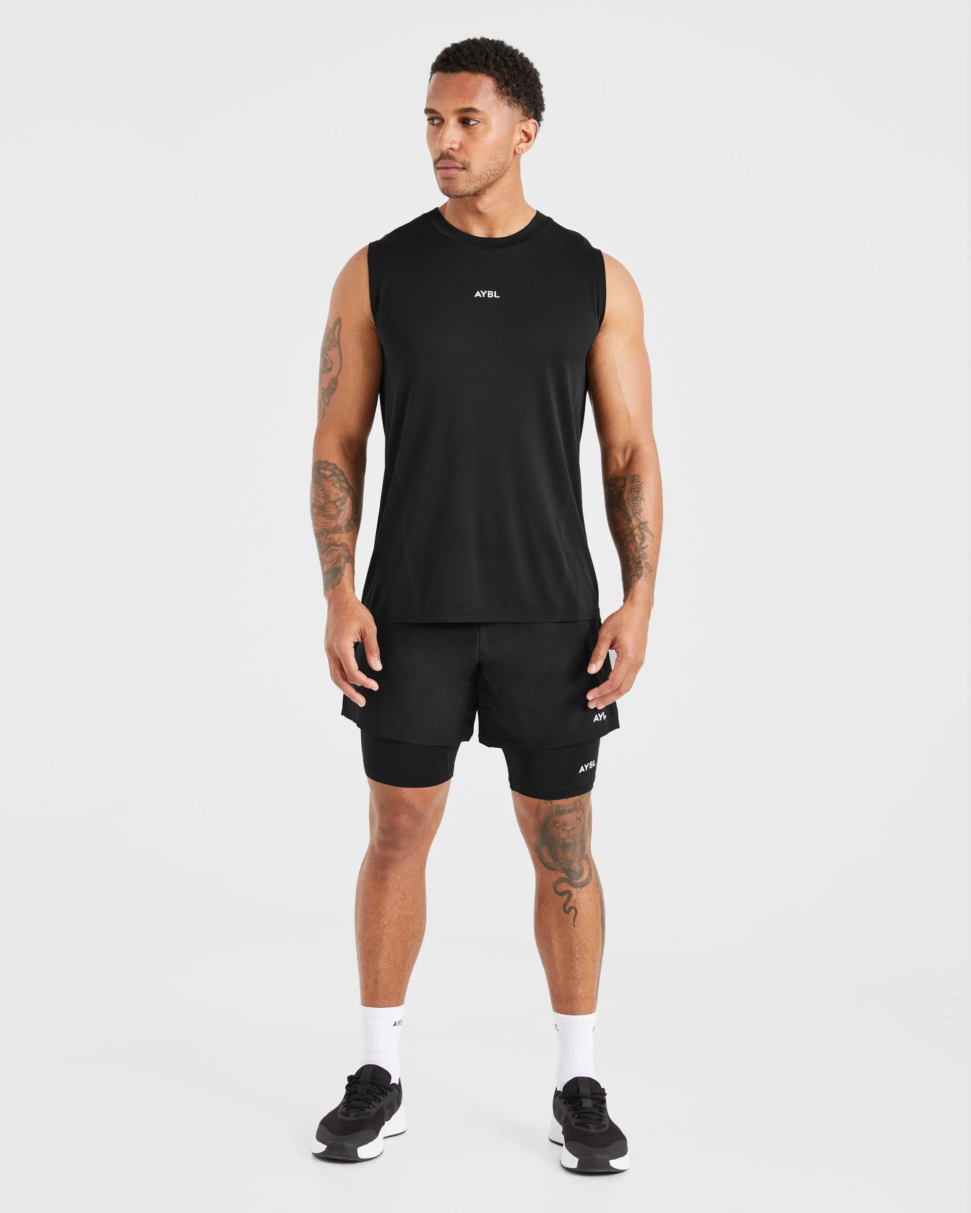 Essential Base Layer Shorts - Noir - Image 3