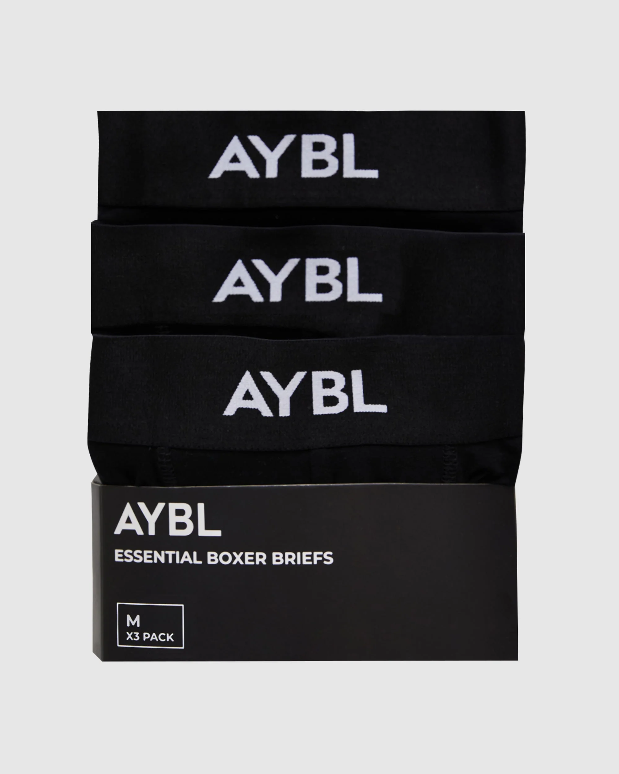 Essential Boxer Brief (3 pack) - Noir - Image 4