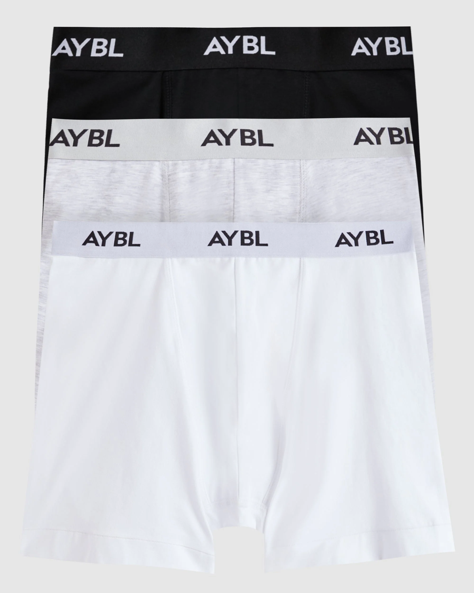 Essential Boxer Brief (3 pack) - Noir/Blanc/Gris - Image 6