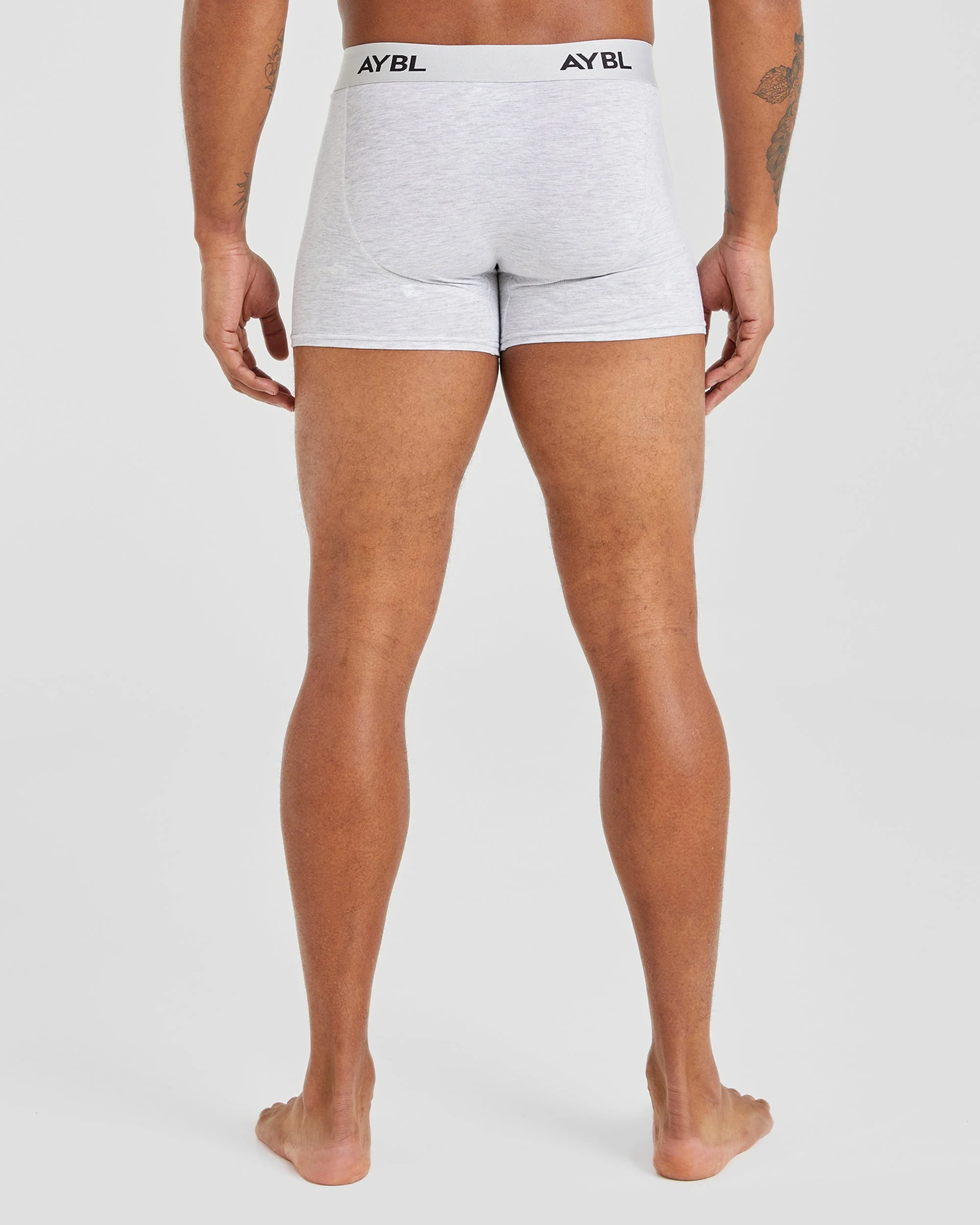 Essential Boxer Trunk (3 pack) - Noir/Blanc/Gris - Image 2