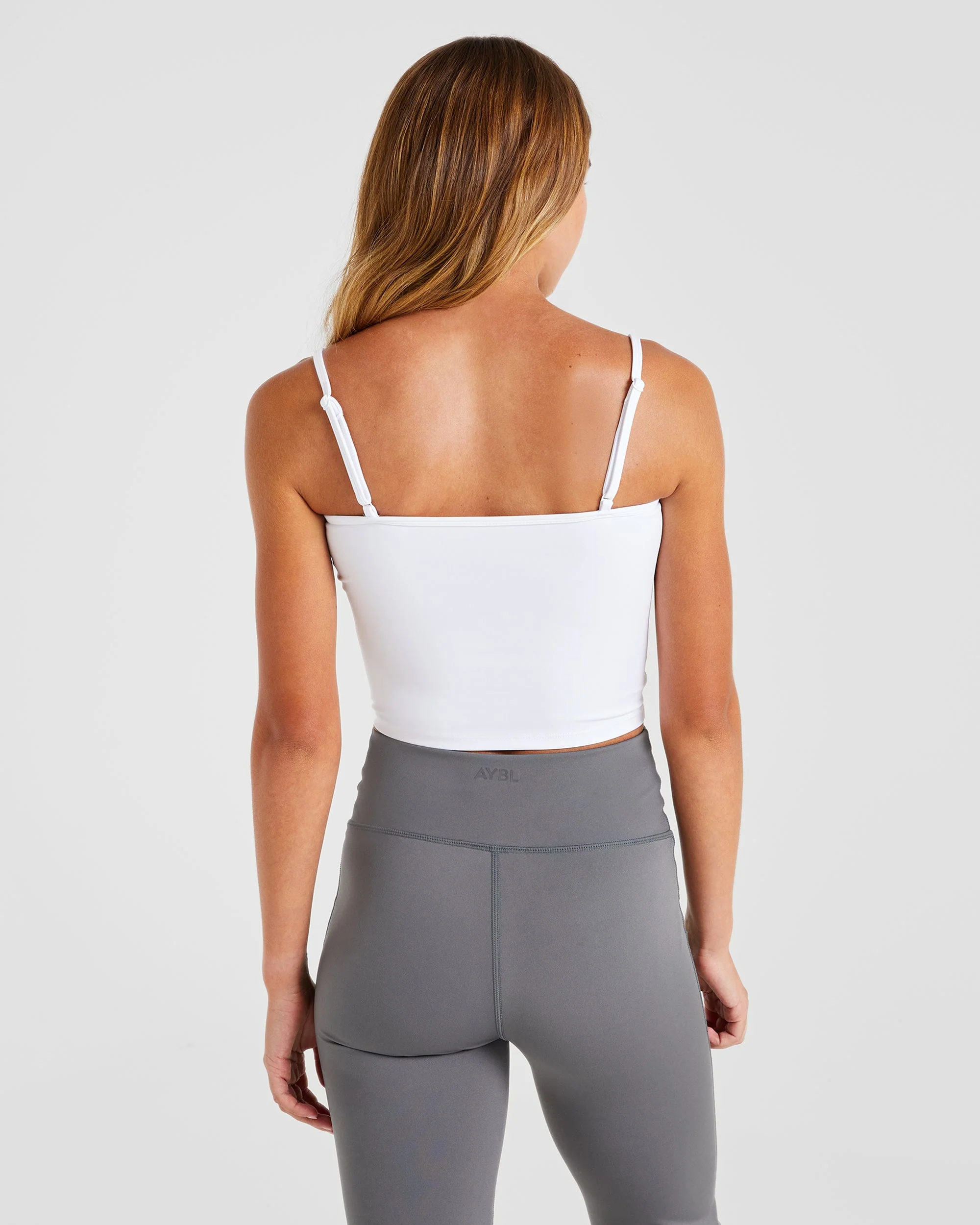 Essential Crop Vest - Blanc - Image 2