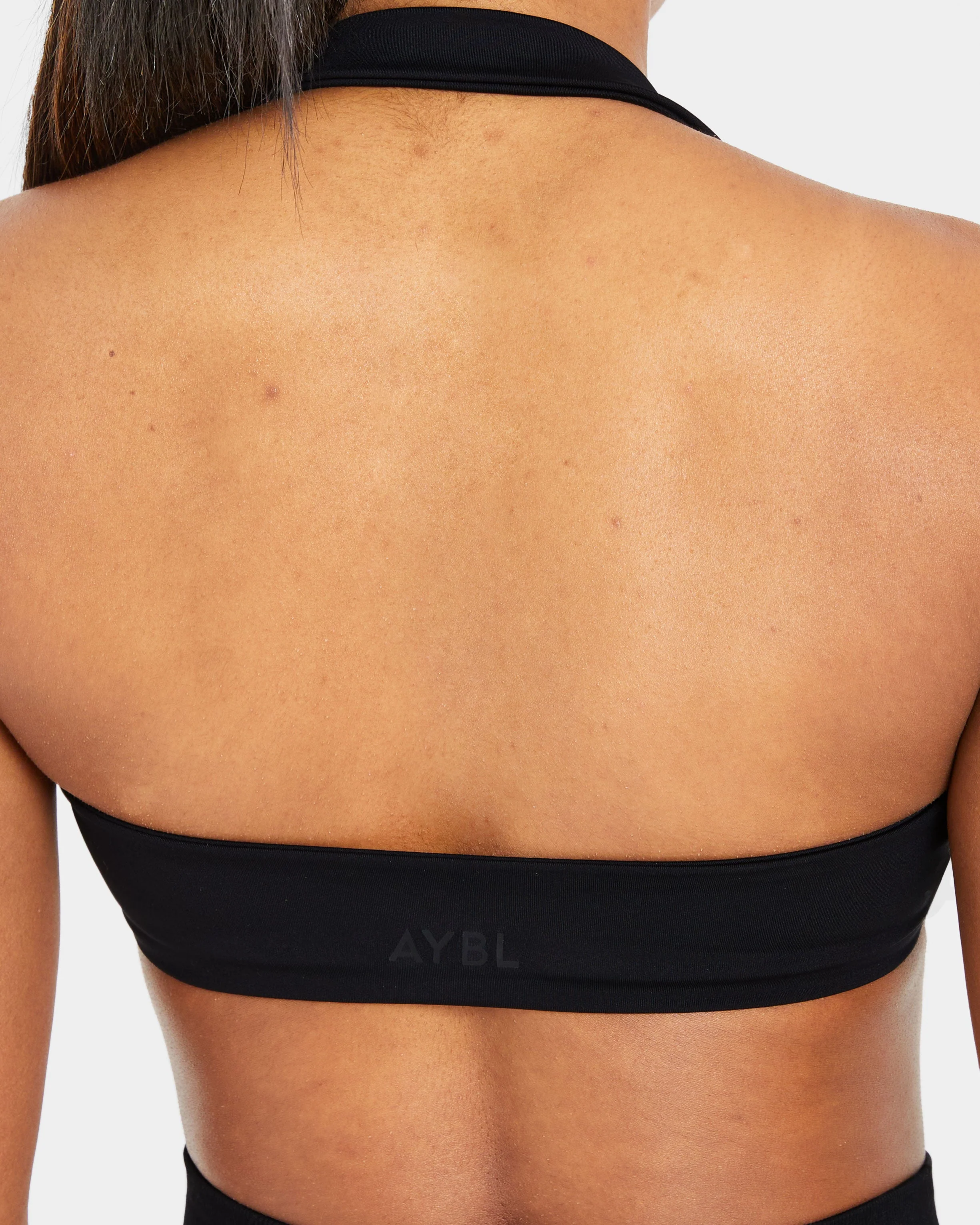 Essential Halterneck Sports Bra - Noir - Image 6