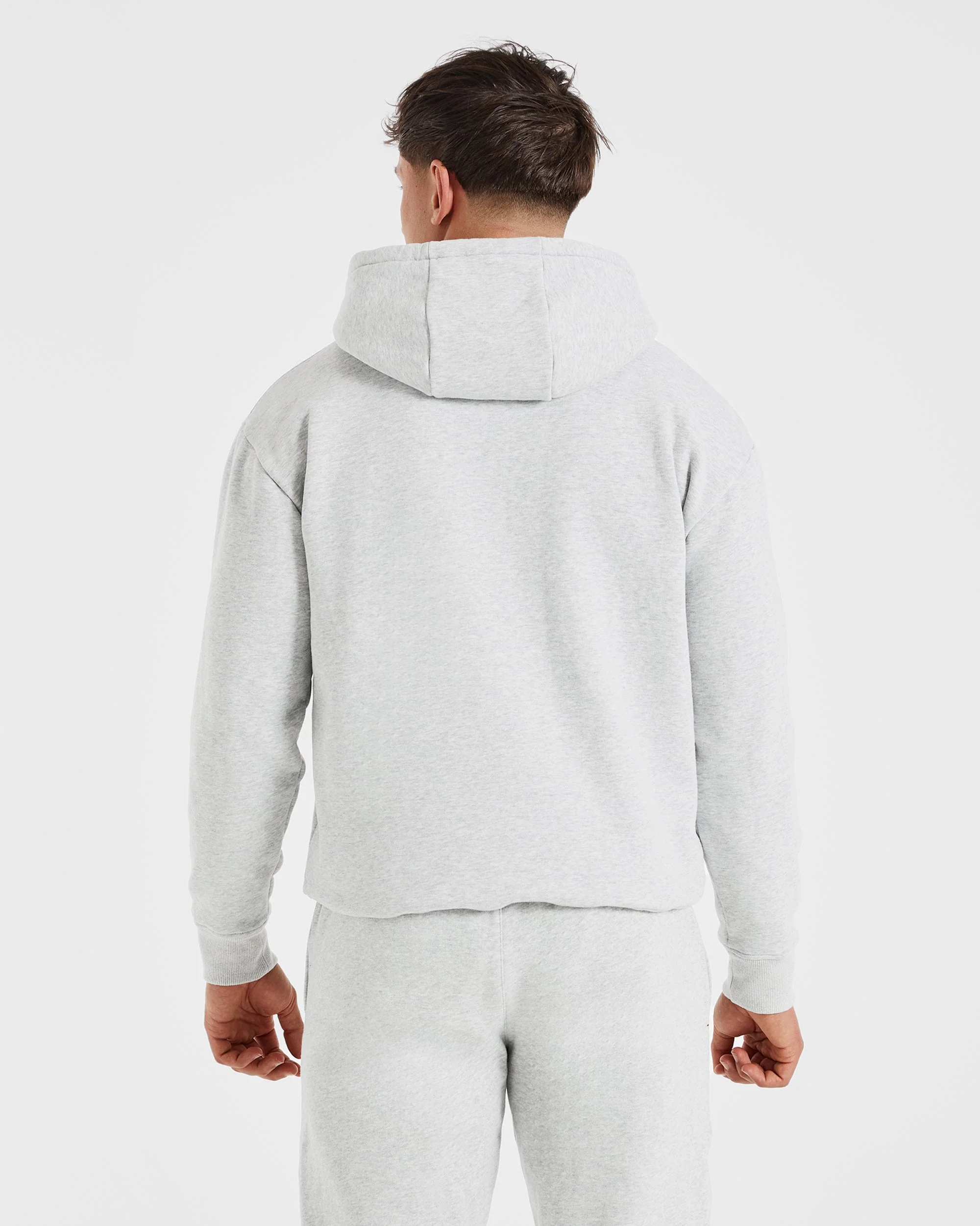 Essential Hoodie - Gris Marl - Image 2