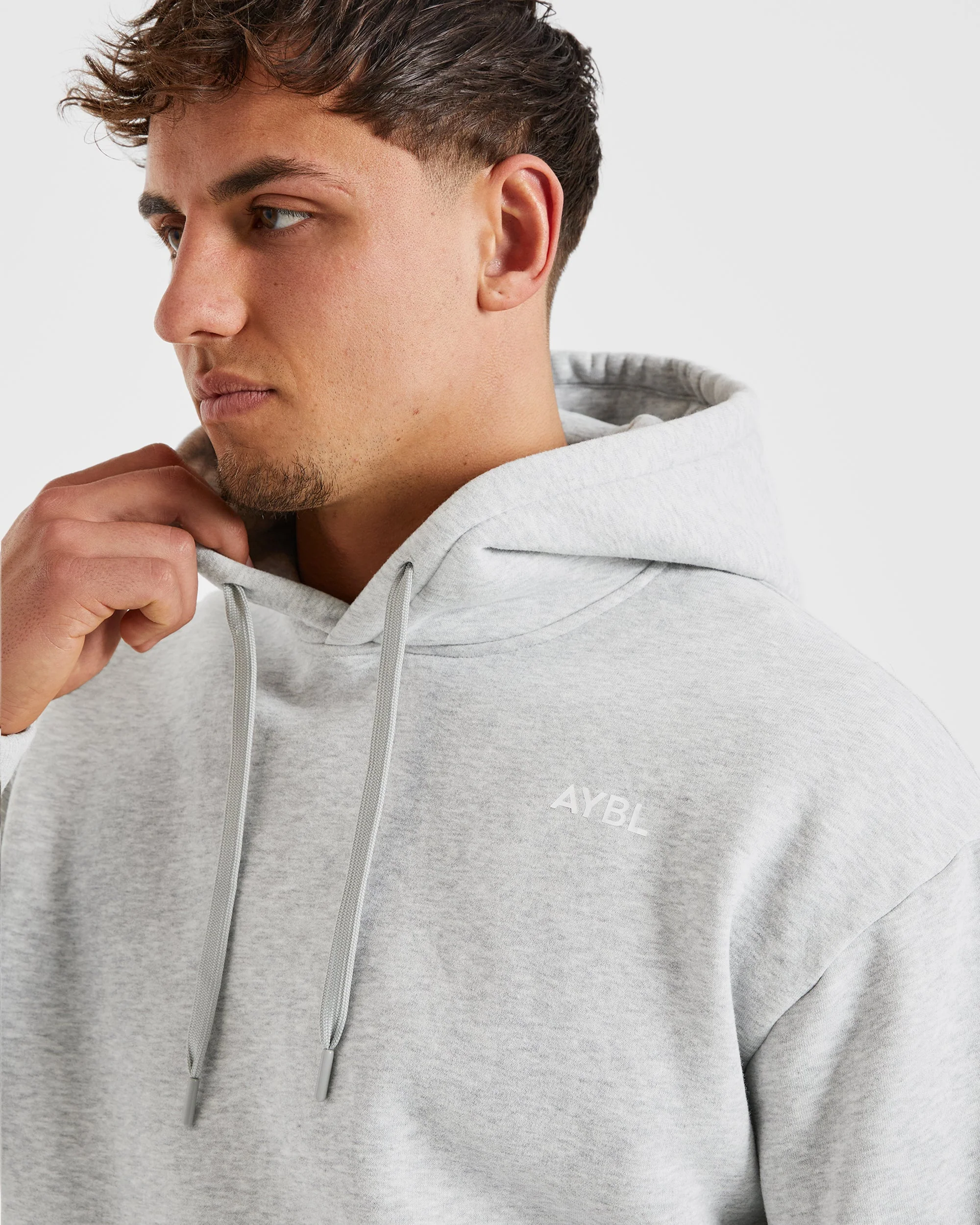 Essential Hoodie - Gris Marl - Image 5