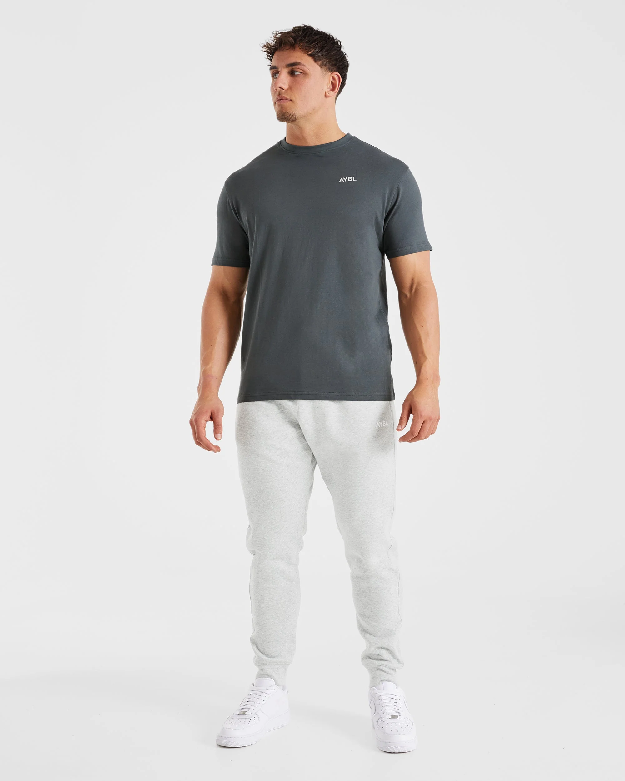 Essential Joggers - Gris Marl - Image 3