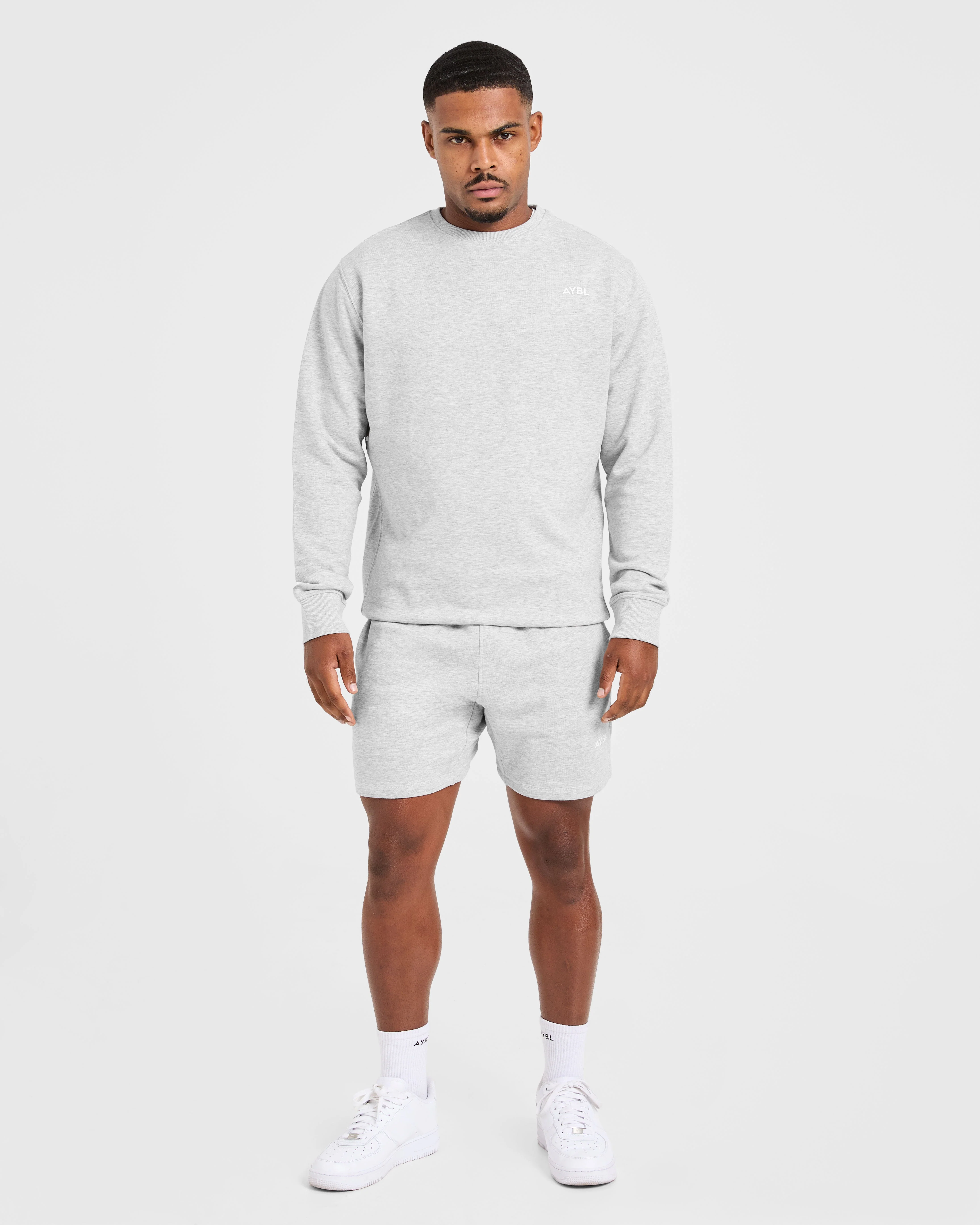 Essential Lightweight 5" Shorts - Gris Marl - Image 3
