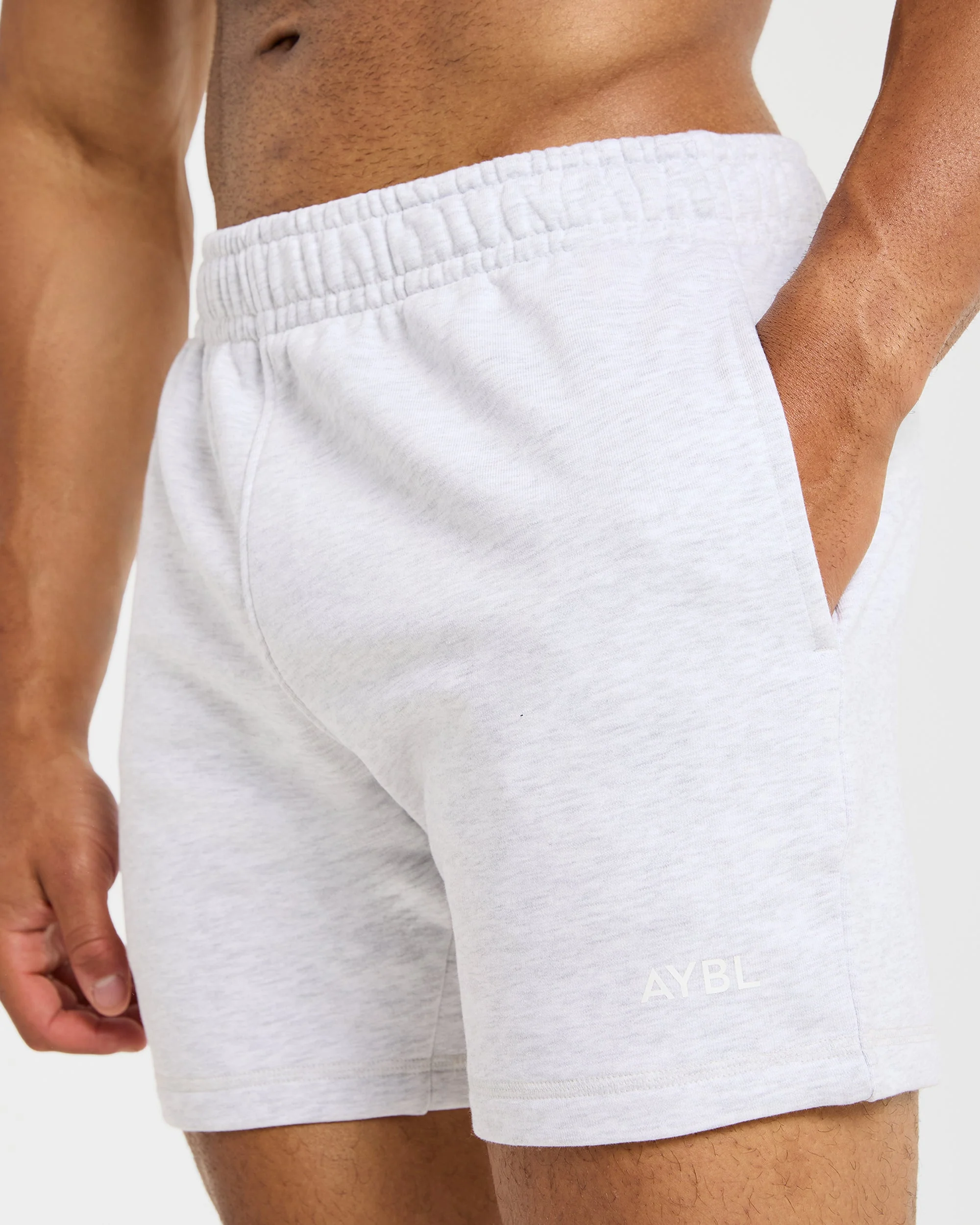 Essential Lightweight 5" Shorts - Gris Marl - Image 5