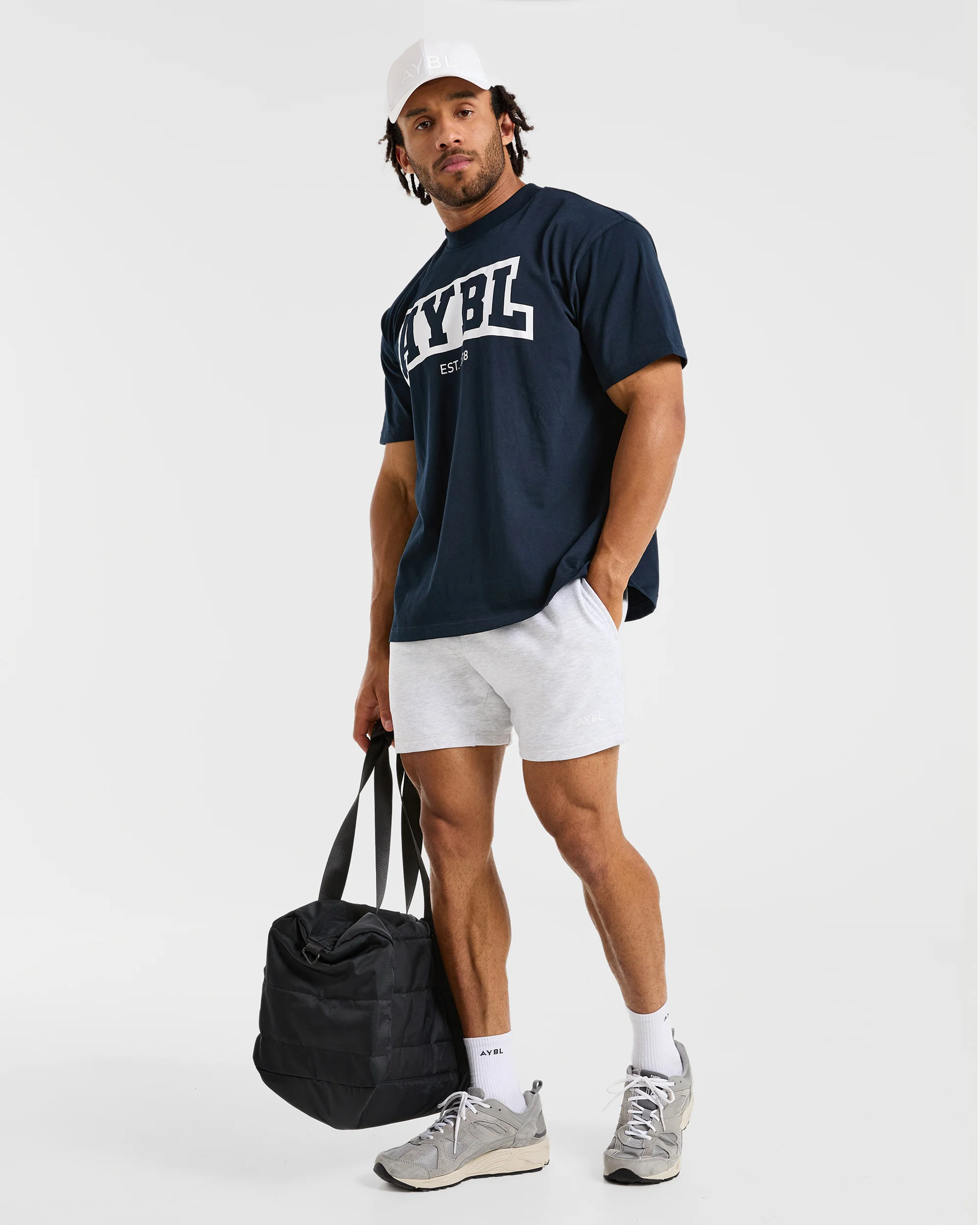 Essential Lightweight 5" Shorts - Gris Marl - Image 7
