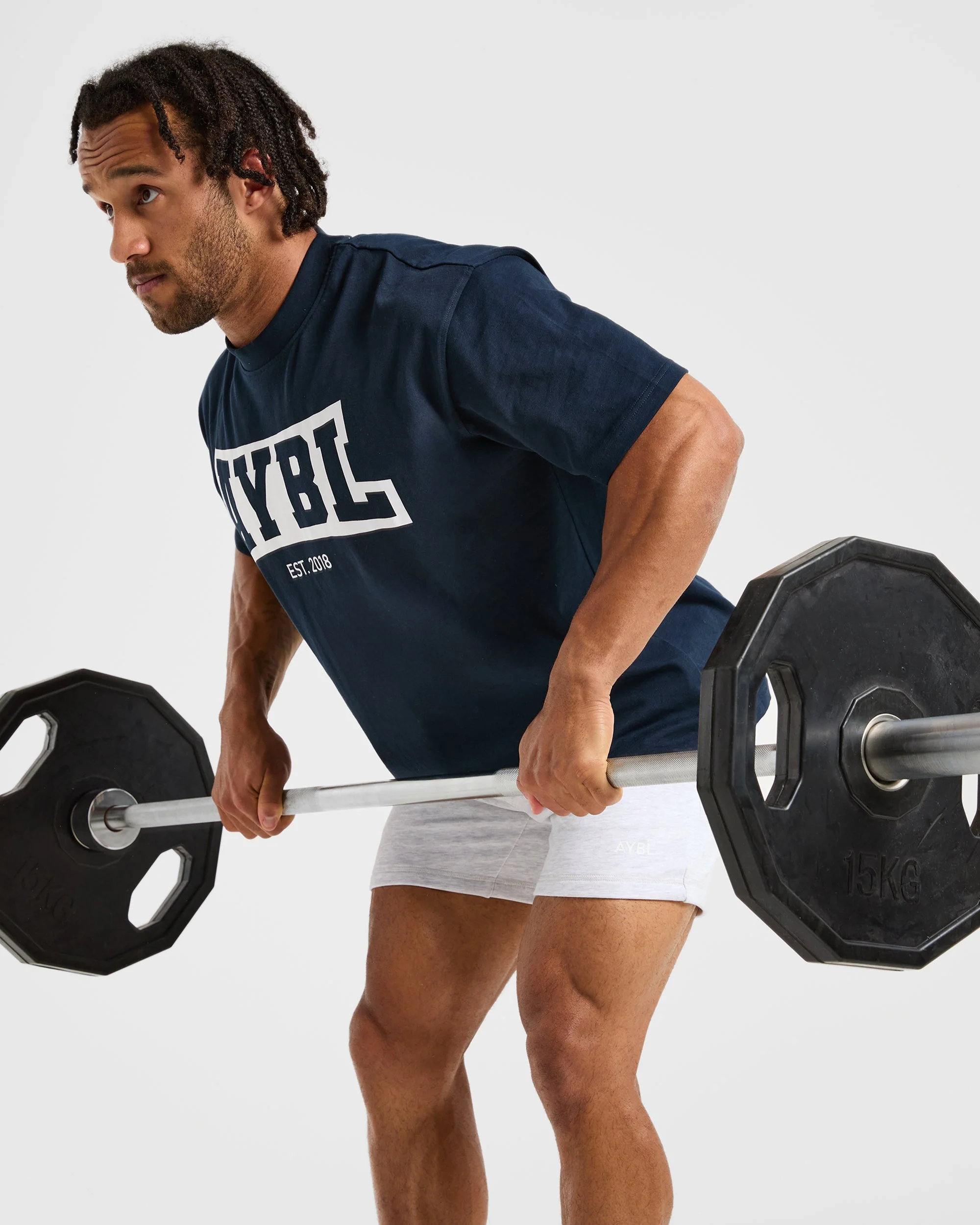 Essential Lightweight 5" Shorts - Gris Marl - Image 8