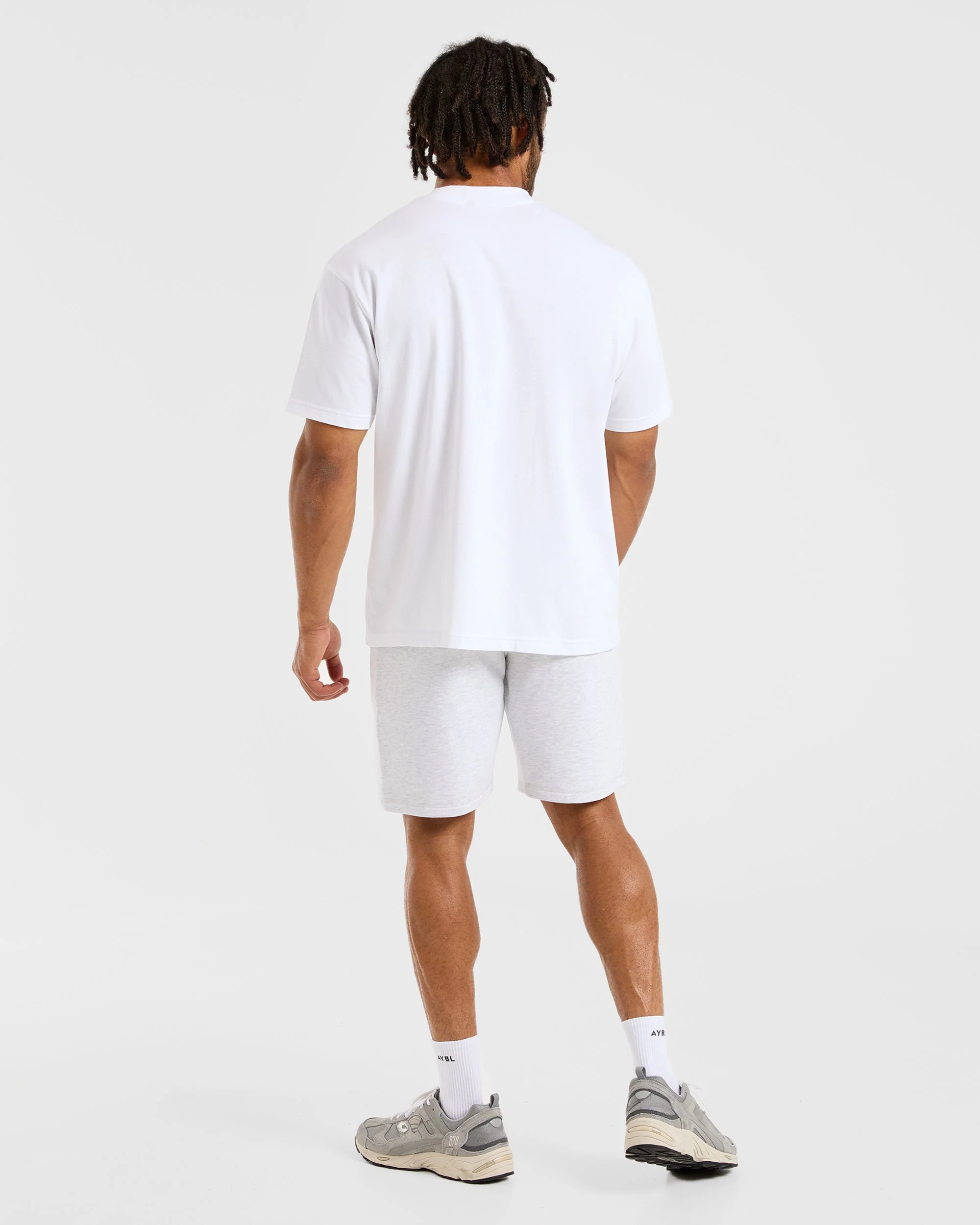 Essential Lightweight 7" Shorts - Gris Marl - Image 4