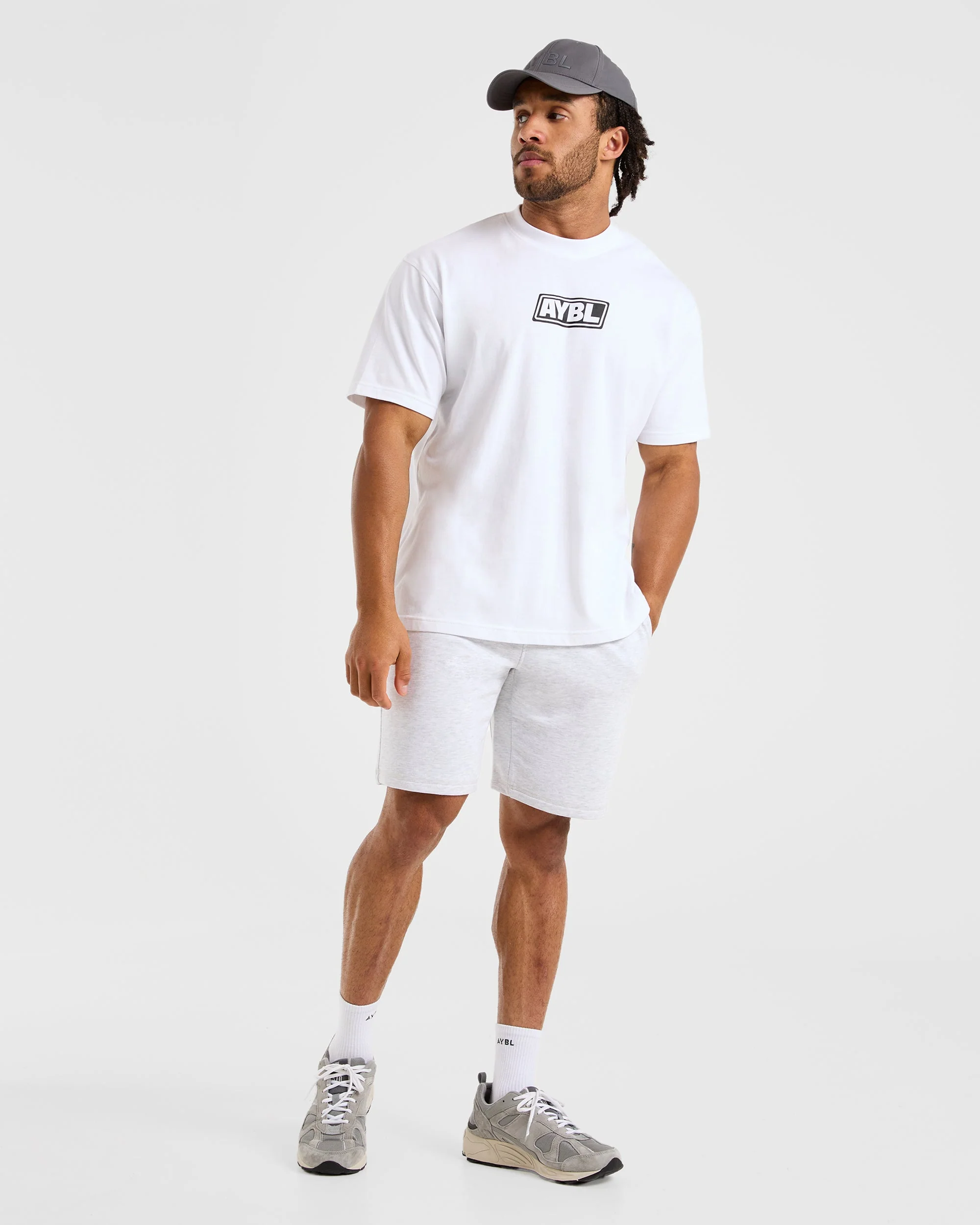 Essential Lightweight 7" Shorts - Gris Marl - Image 7