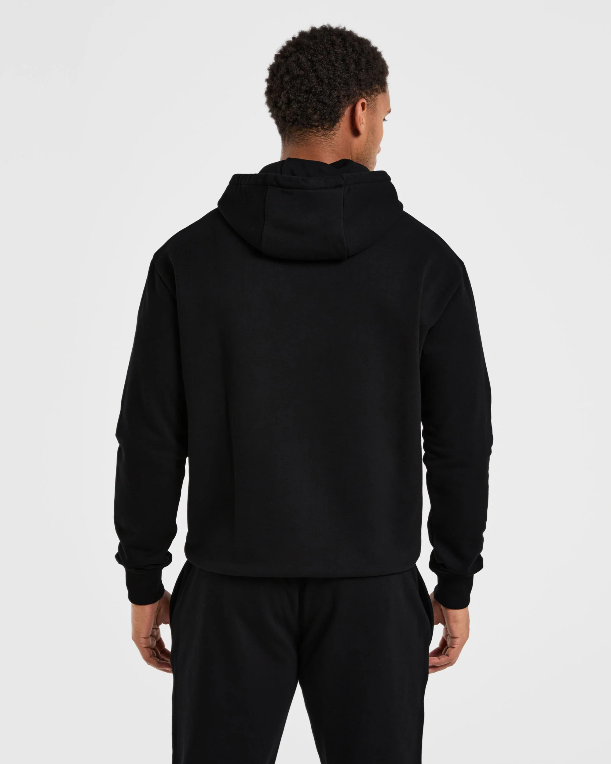 Essential Lightweight Hoodie - Noir - Image 2